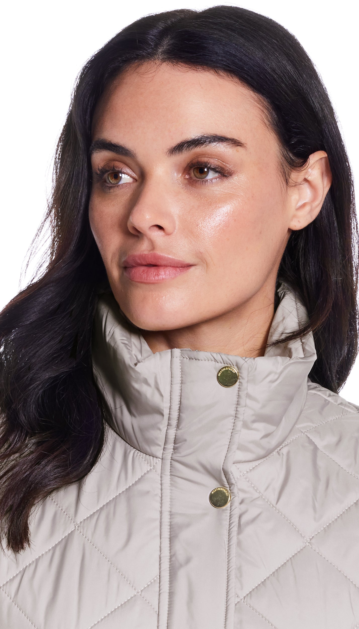 DIAMOND QUILTED LONGLINE VEST