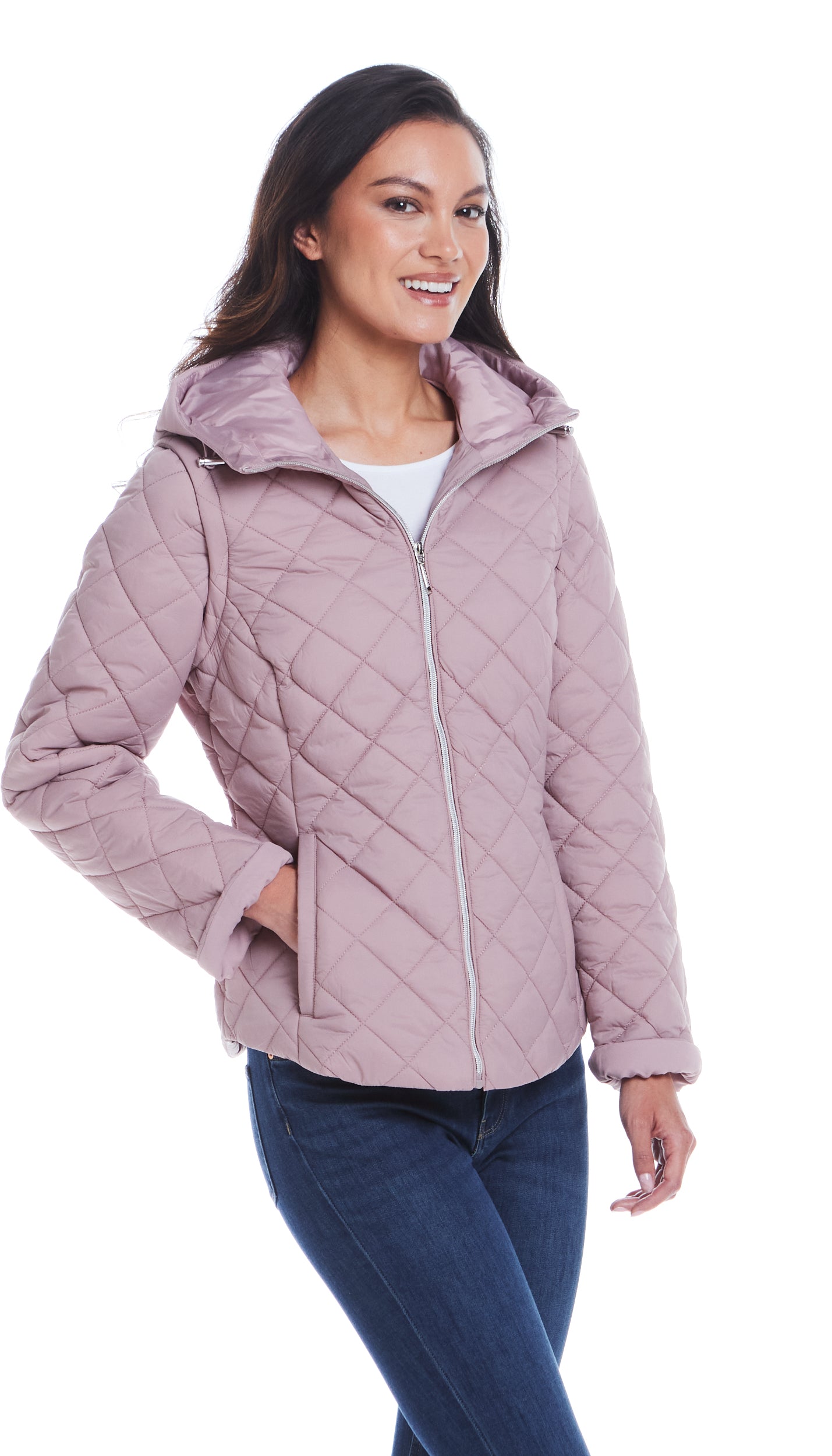 2 in 1 QUILTED JACKET TO VEST