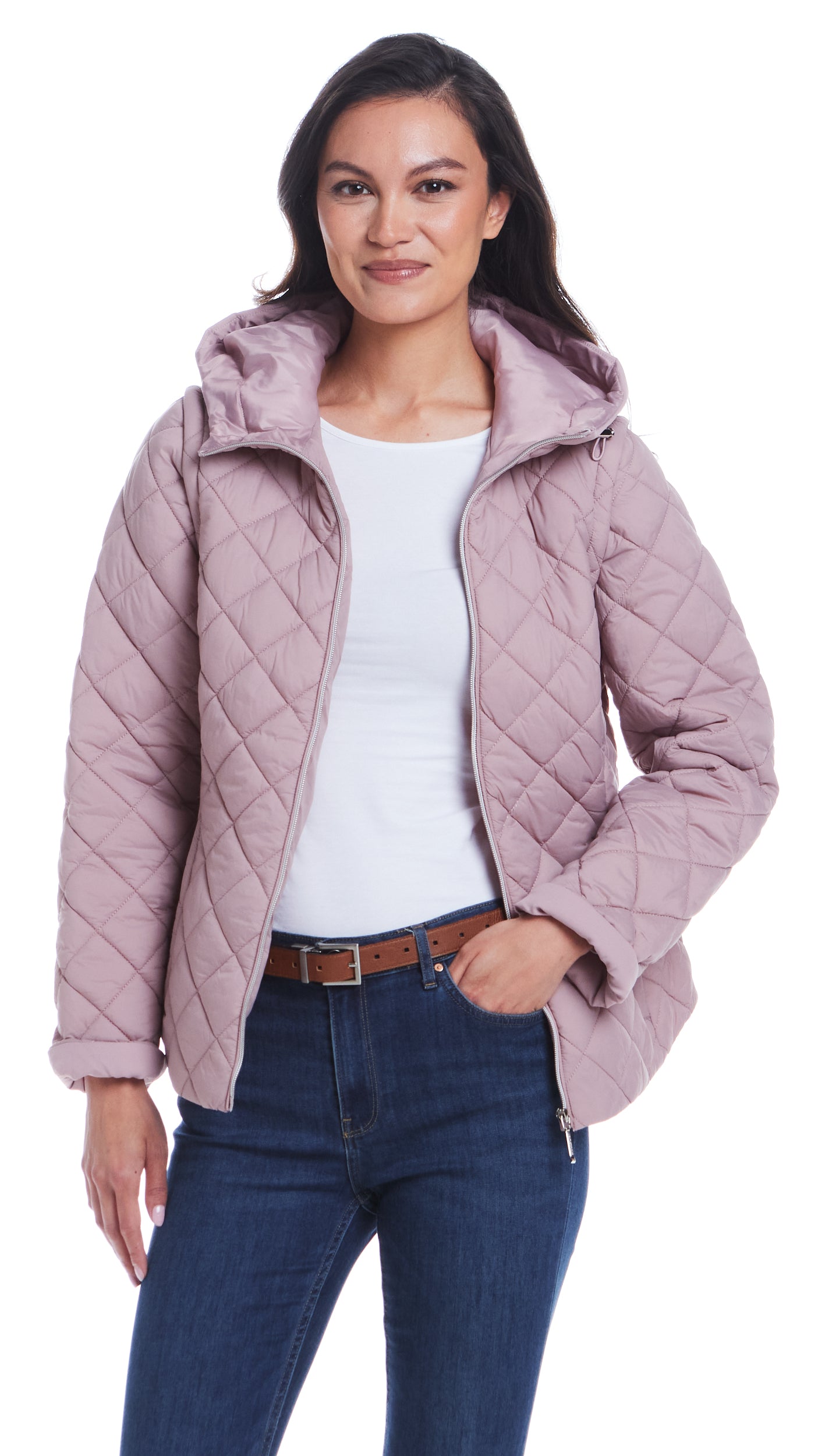 2 in 1 QUILTED JACKET TO VEST