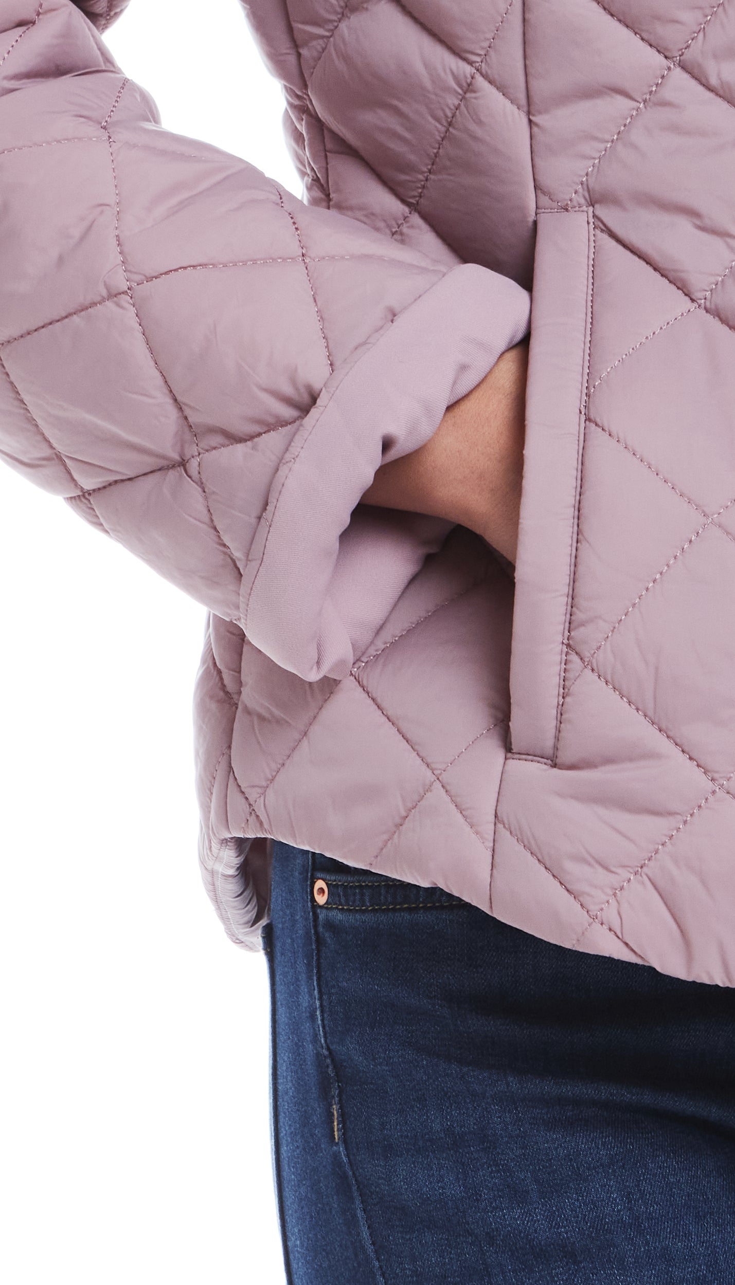 2 in 1 QUILTED JACKET TO VEST