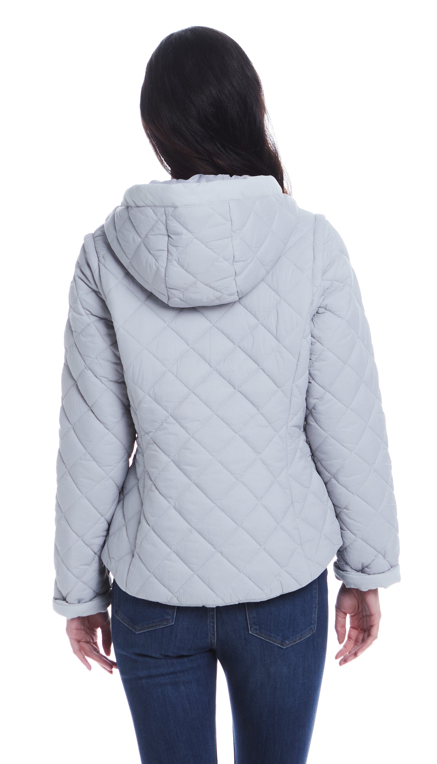 2 in 1 QUILTED JACKET TO VEST