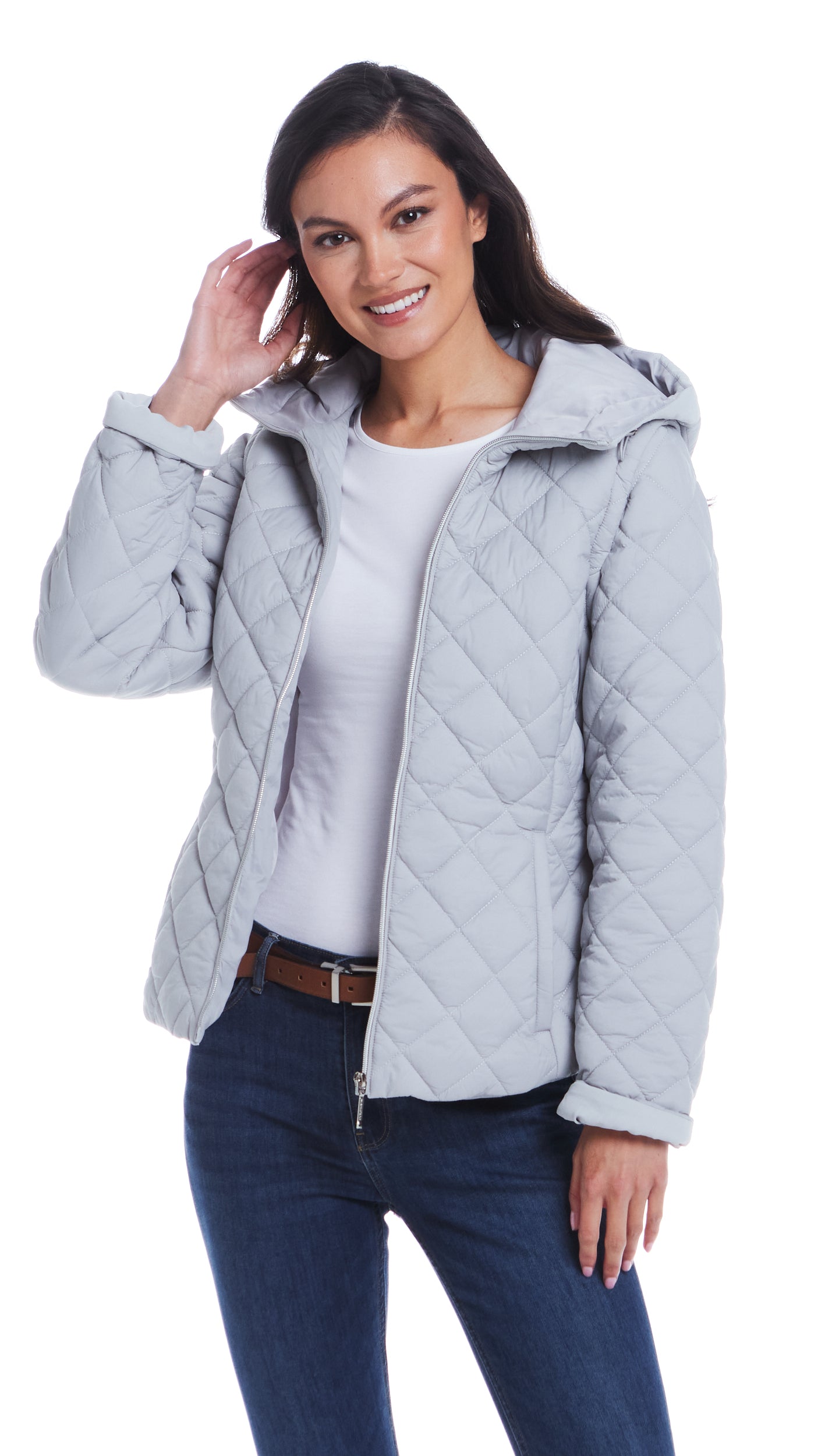 2 in 1 QUILTED JACKET TO VEST