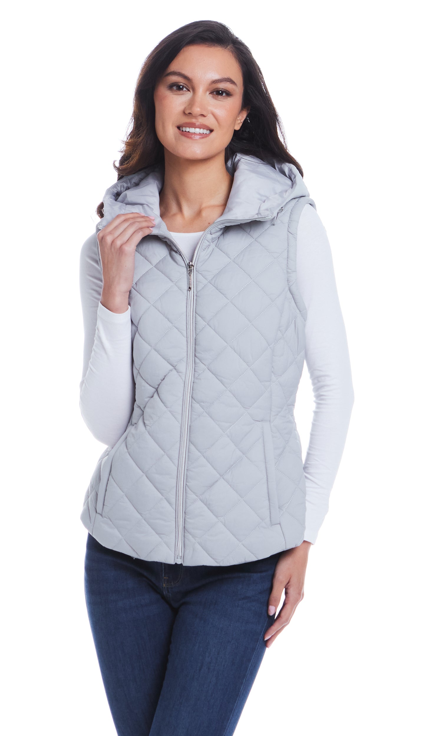 2 in 1 QUILTED JACKET TO VEST