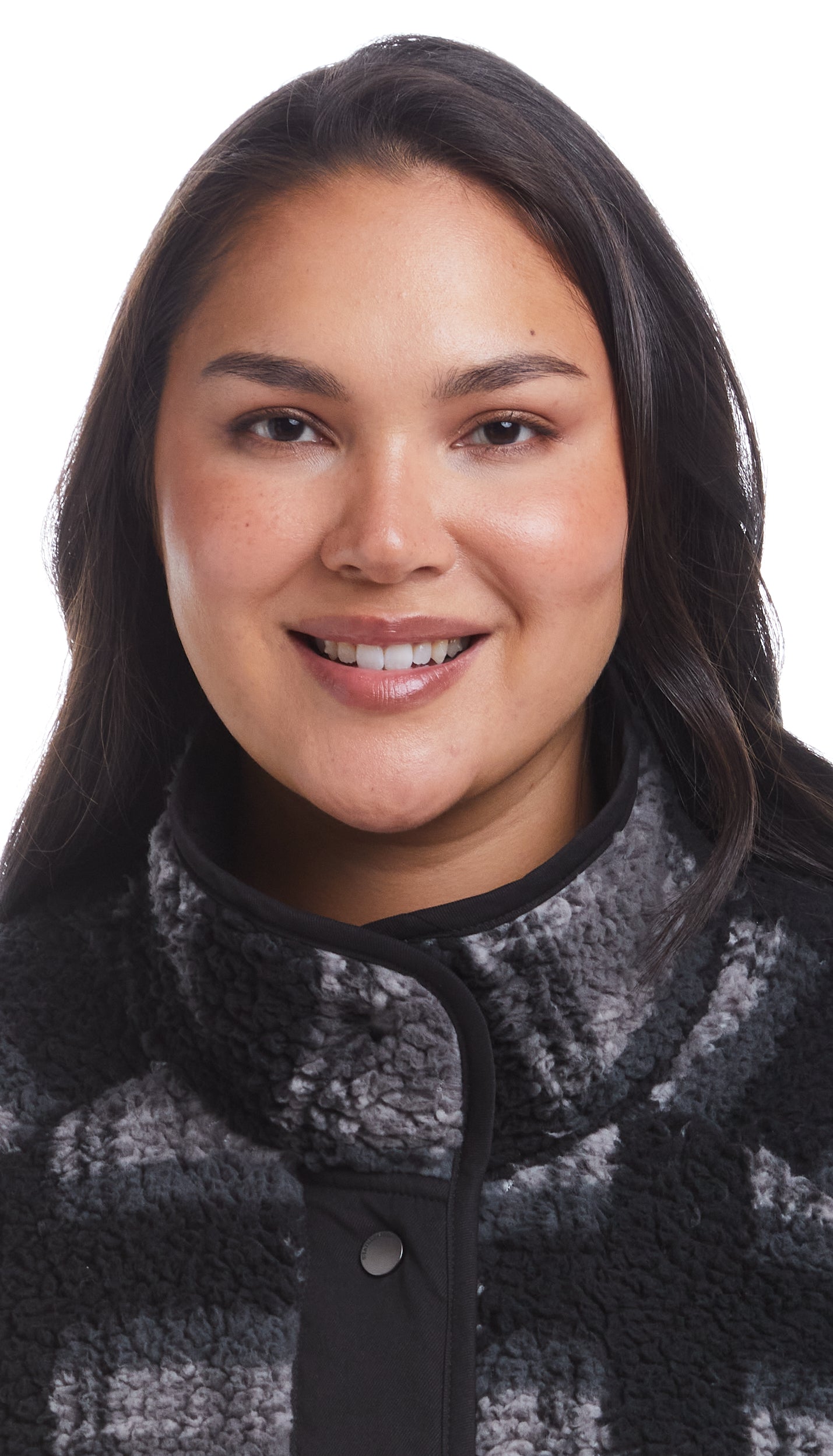 SNAP FRONT COZY FLEECE JACKET