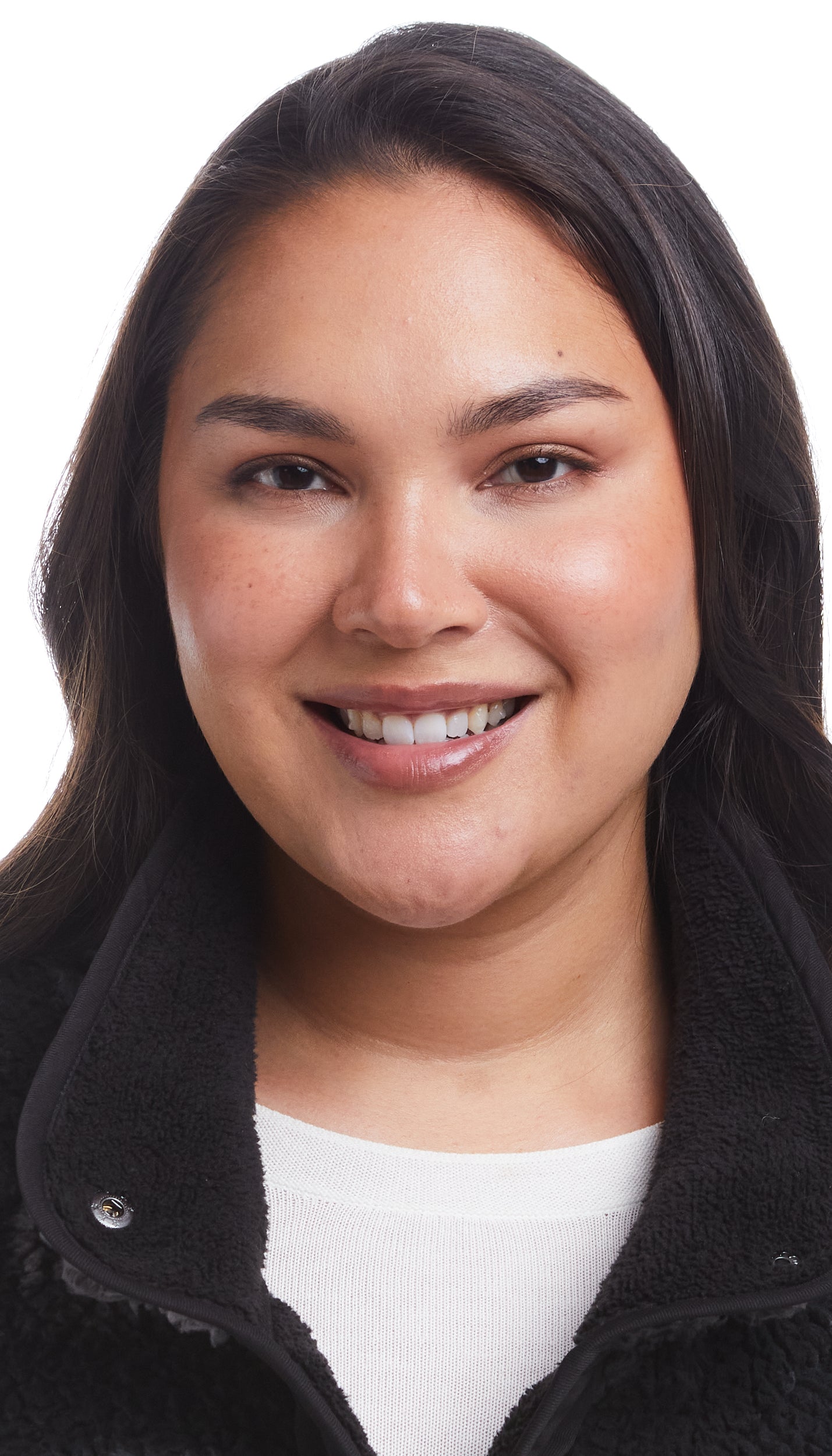 SNAP FRONT COZY FLEECE JACKET