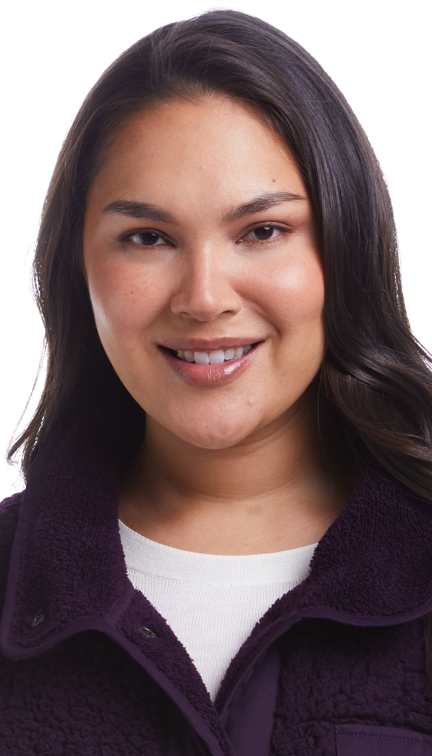 SNAP FRONT COZY FLEECE JACKET