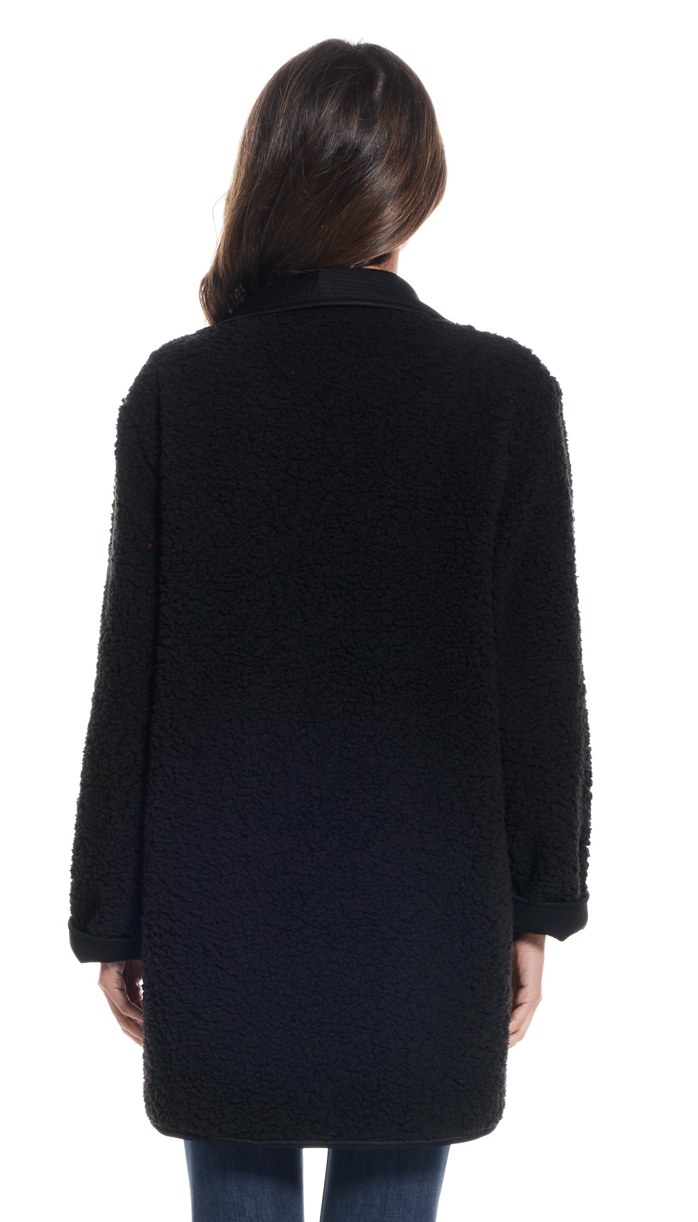 REVERSIBLE COZY COATIGAN