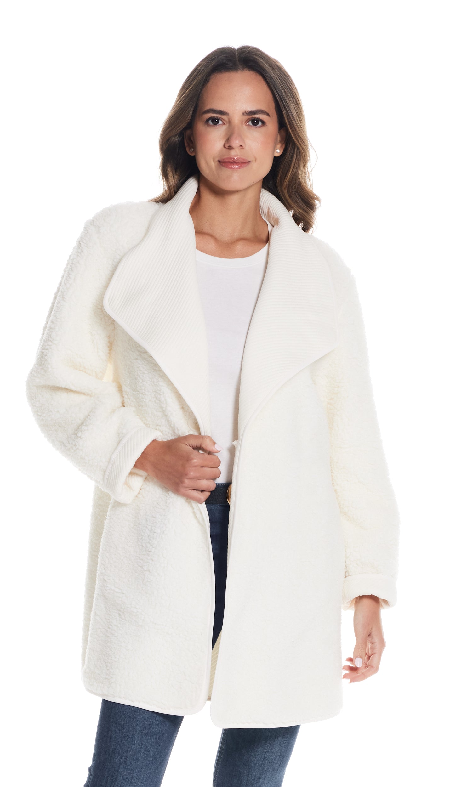 REVERSIBLE COZY COATIGAN