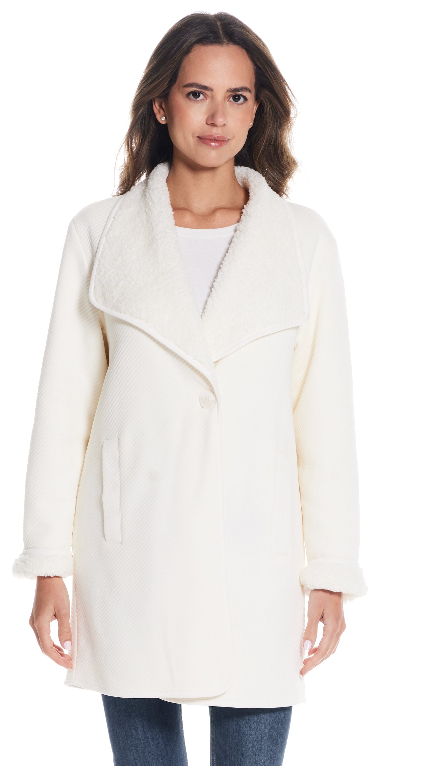 REVERSIBLE COZY COATIGAN