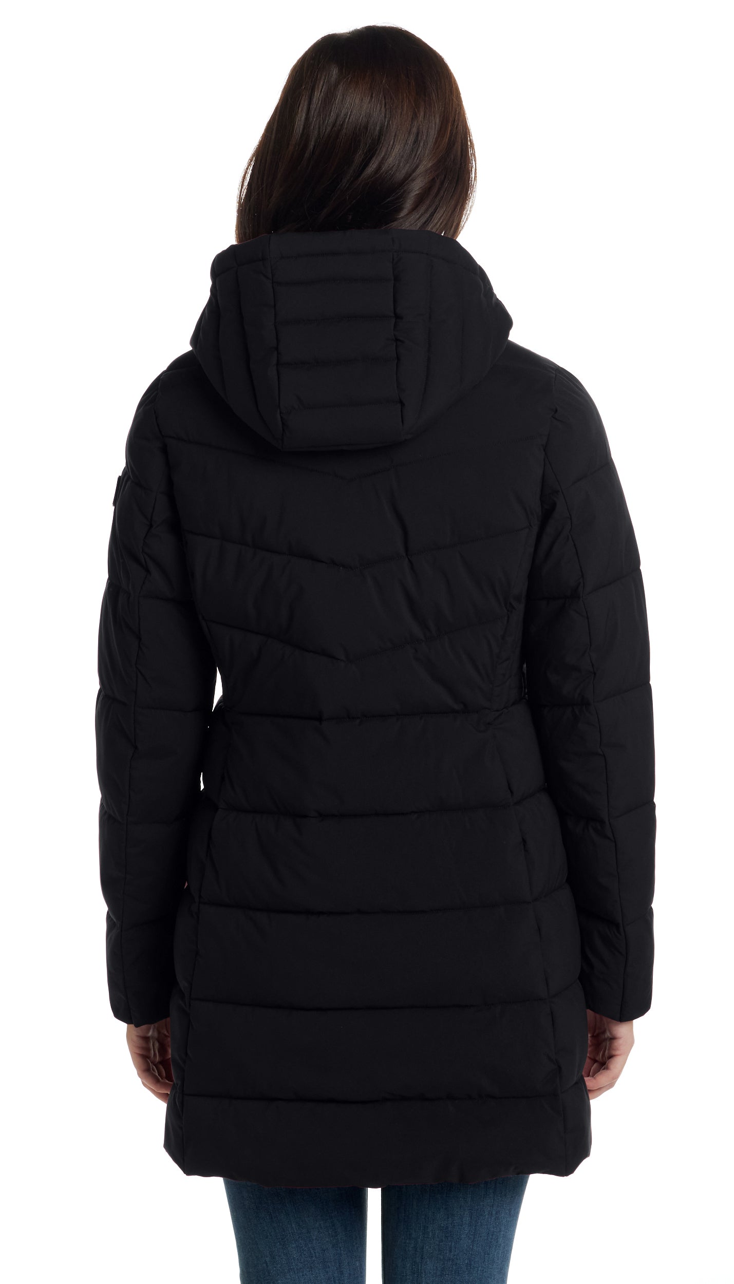 MODERN STRETCH PUFFER COAT