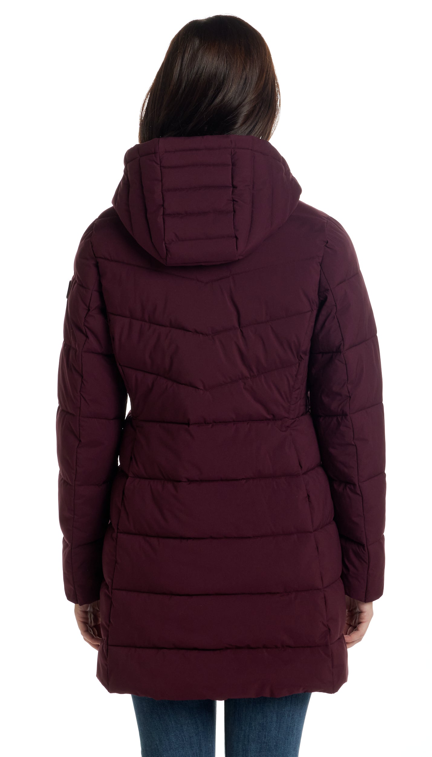MODERN STRETCH PUFFER COAT