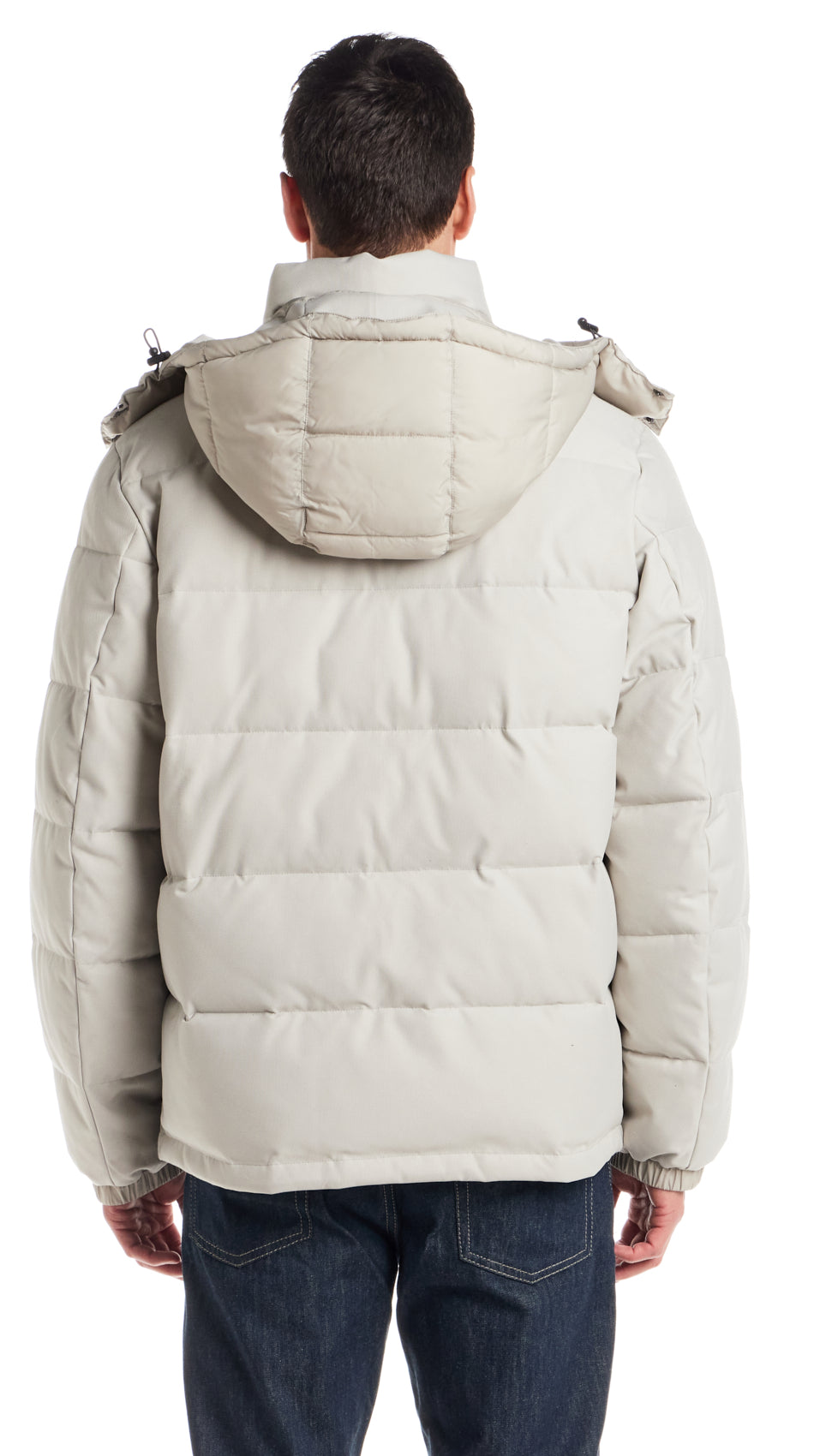 DOBBY OXFORD / CIRE PUFFER JACKET