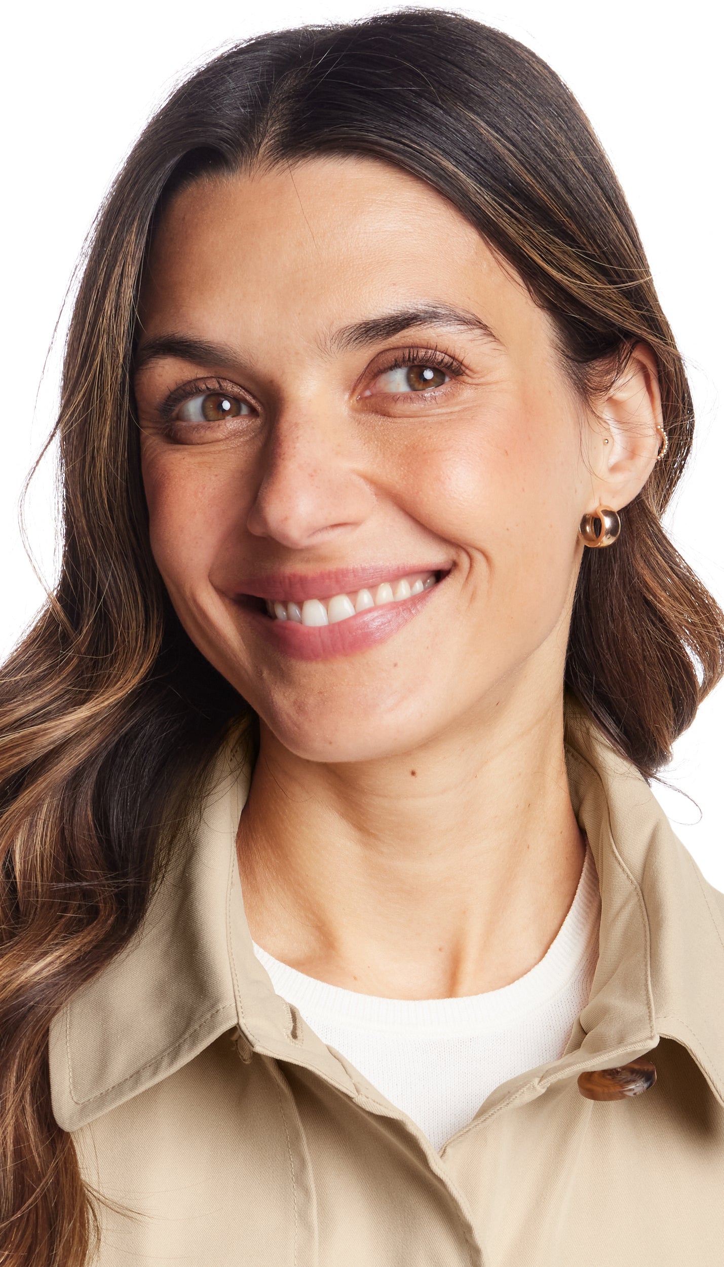 BUTTON FRONT HOODED TOPPER