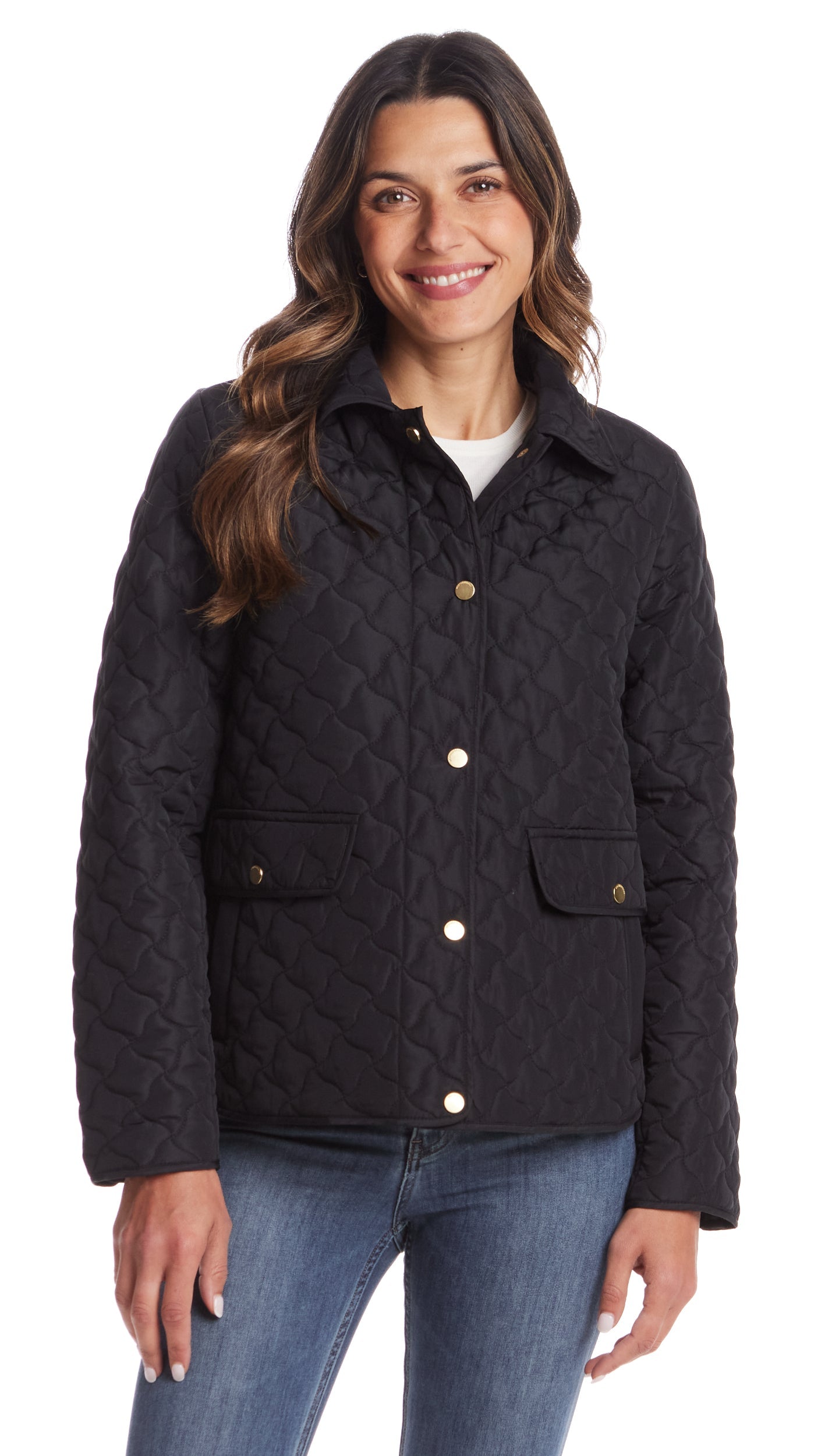 MODERN QUILTED BARN JACKET