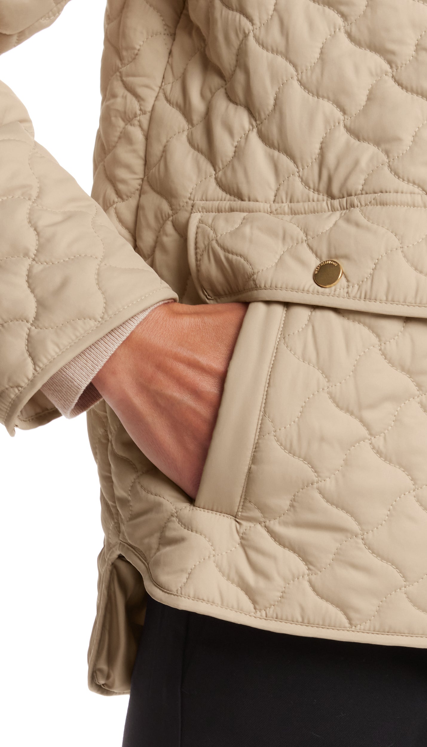 MODERN QUILTED BARN JACKET