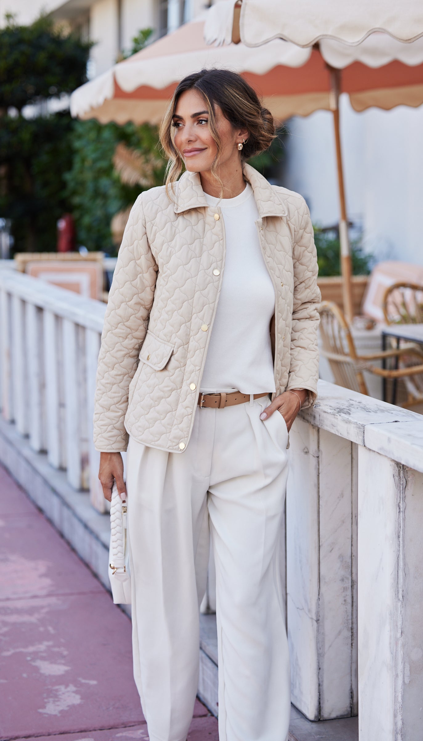 MODERN QUILTED BARN JACKET