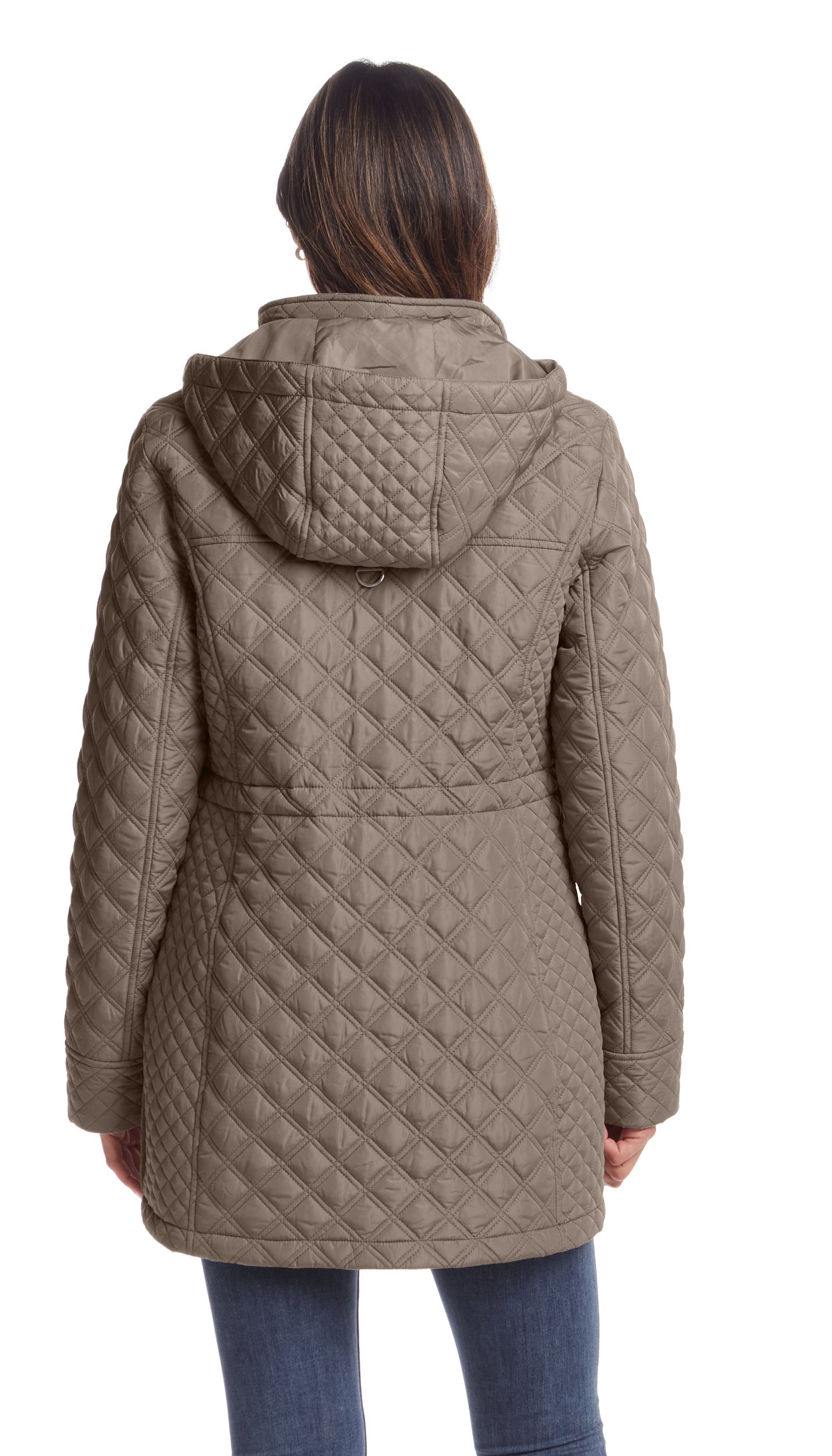 QUILTED WALKER WITH INNER DRAWCORD