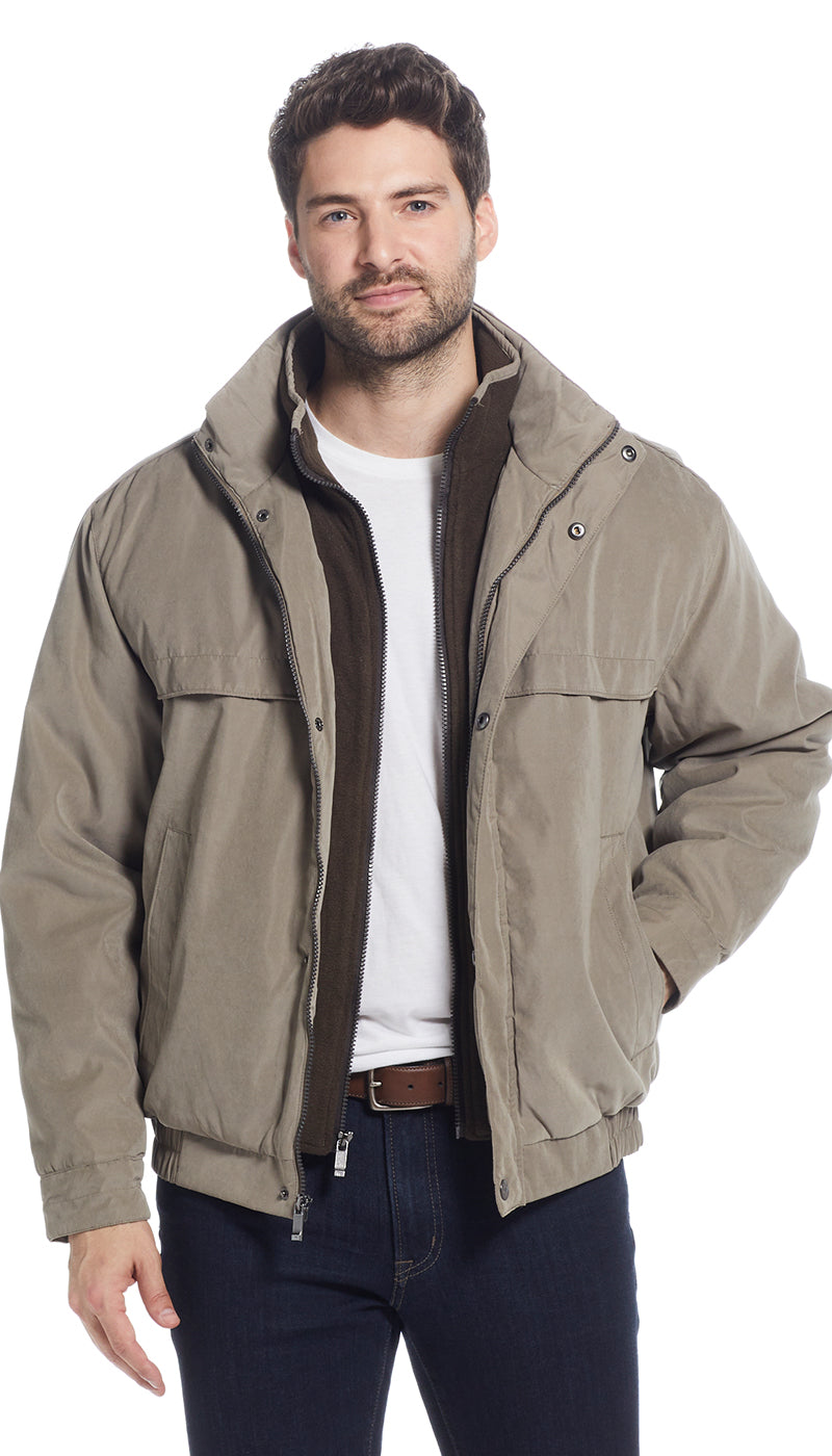 MICROFIBER BOMBER FILLED