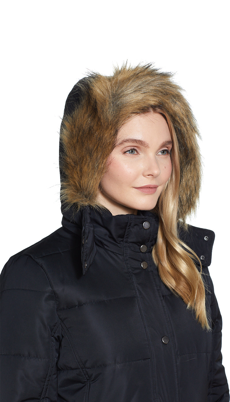 MODERN QUILTED PUFFER COAT