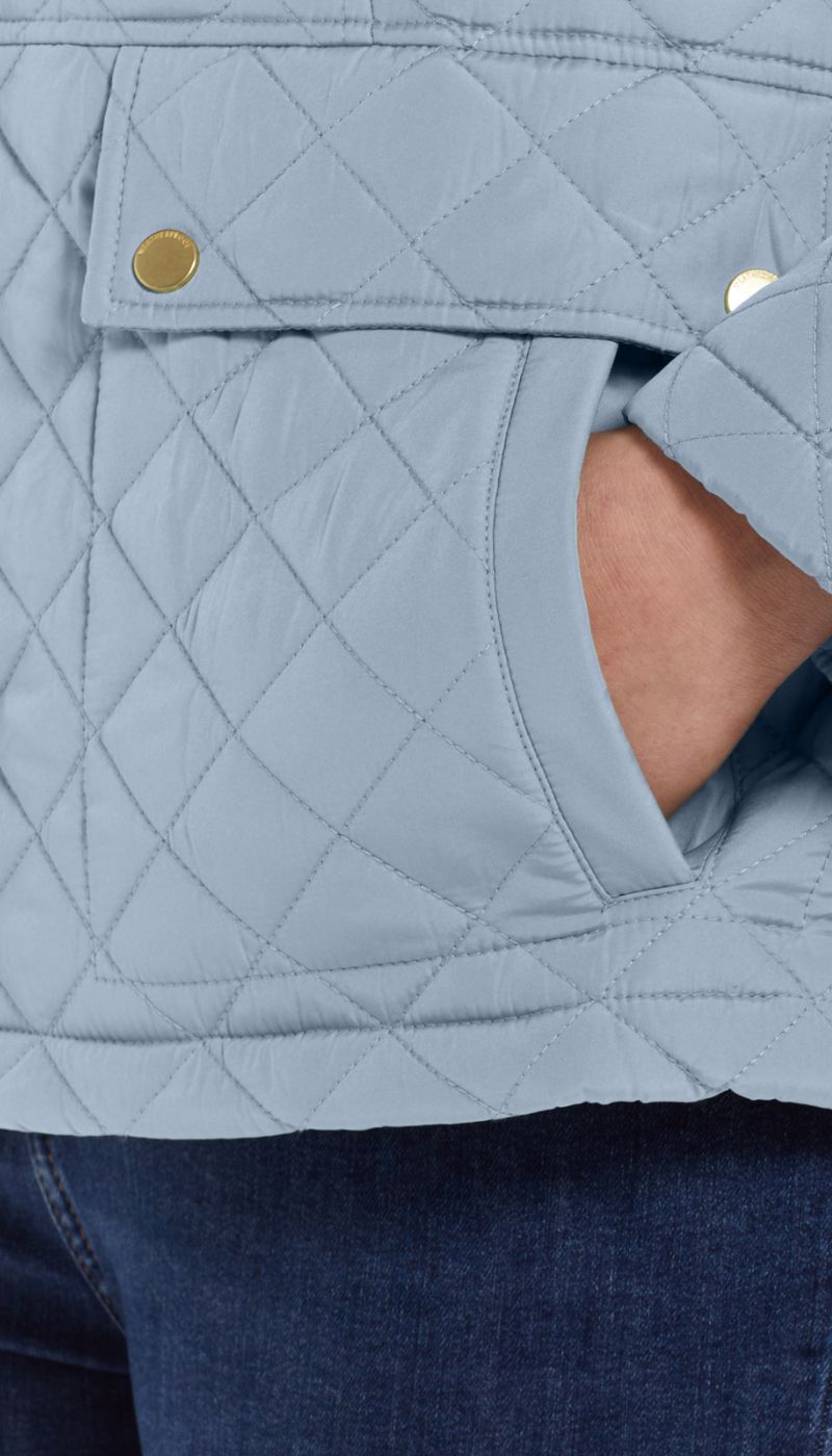 MODERN QUILTED BARN JACKET