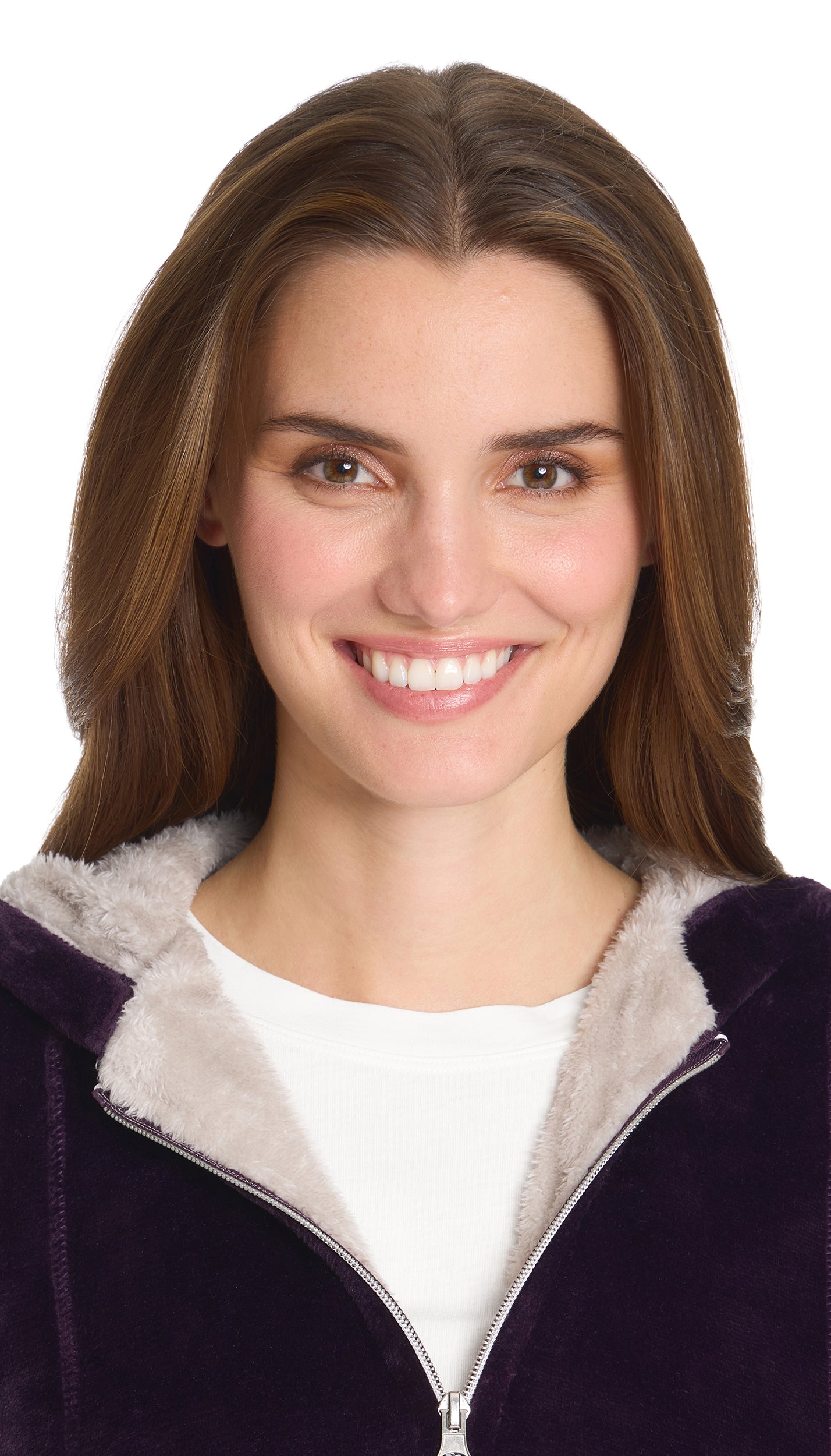 HOODED ZIP UP FLEECE JACKET