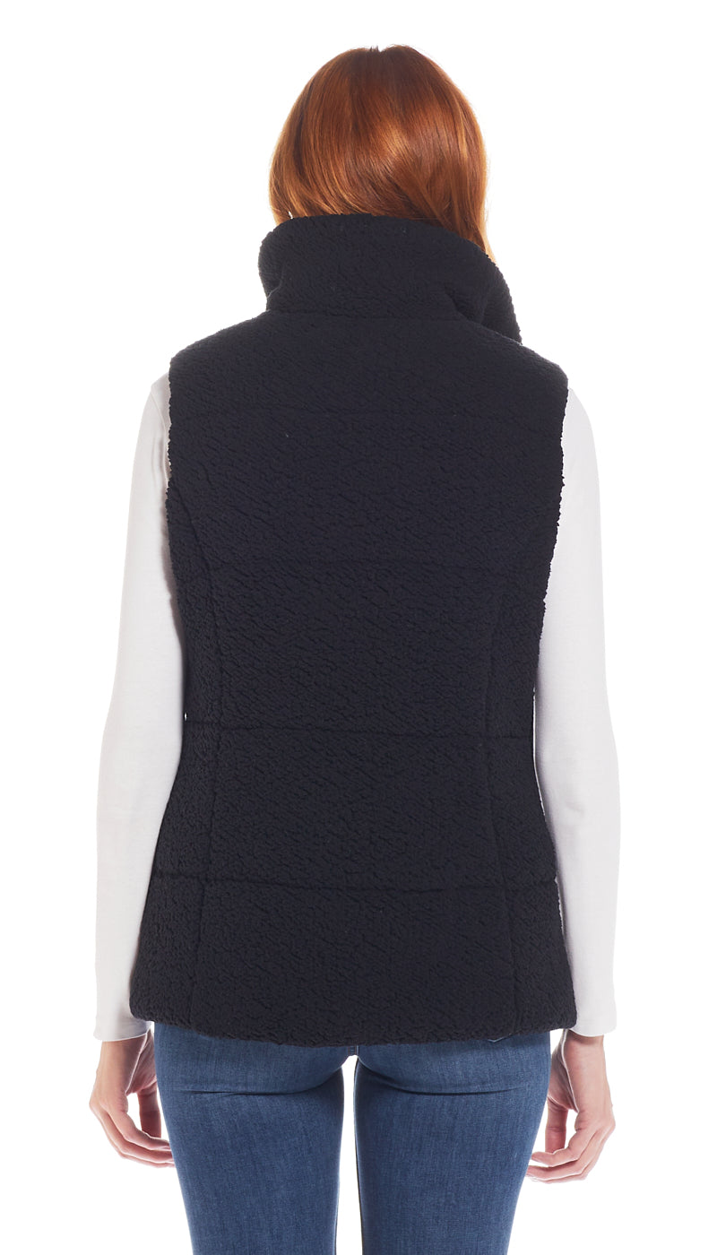 FLEECE PUFFER VEST