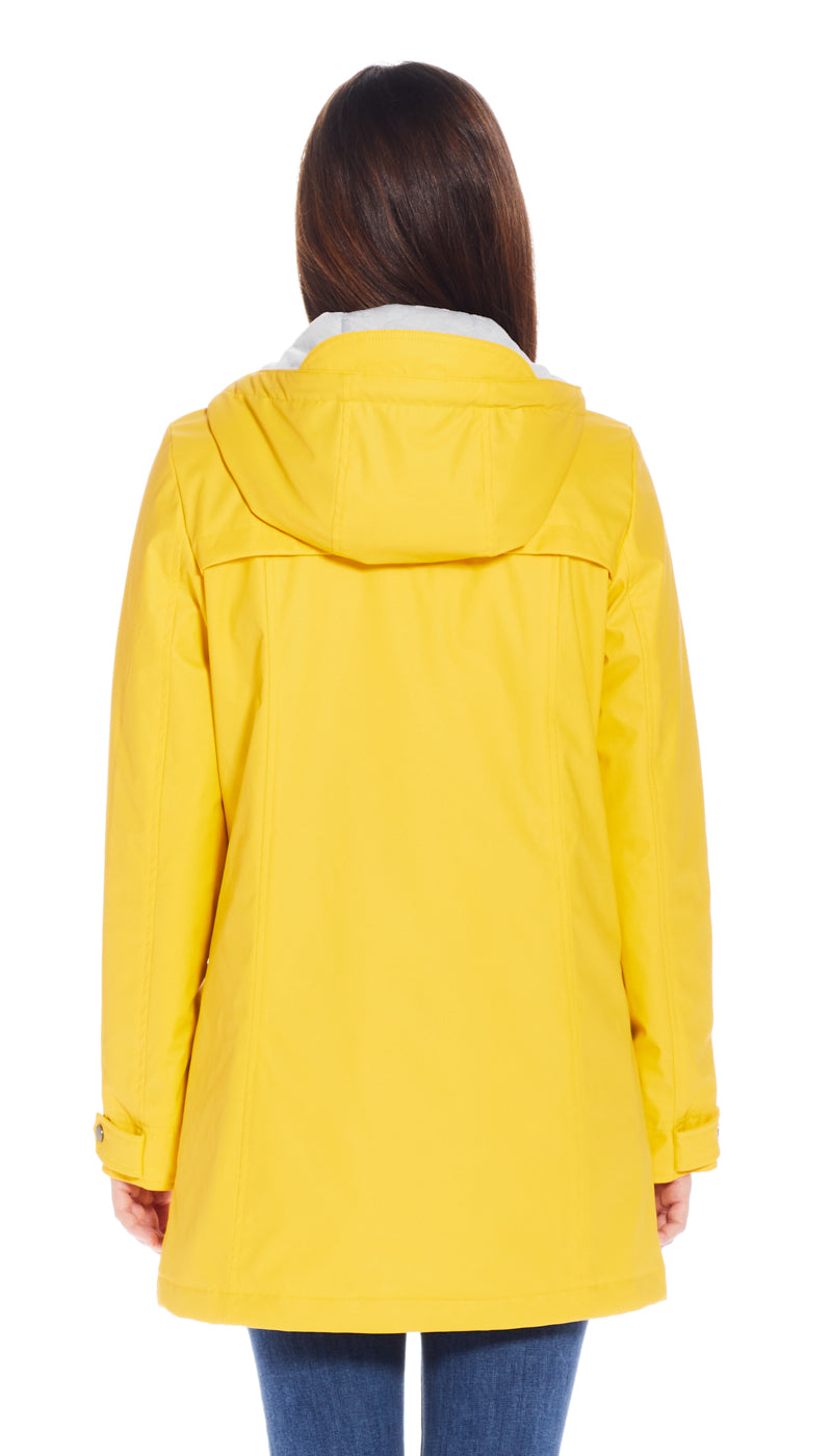 HOODED RAIN SLICKER