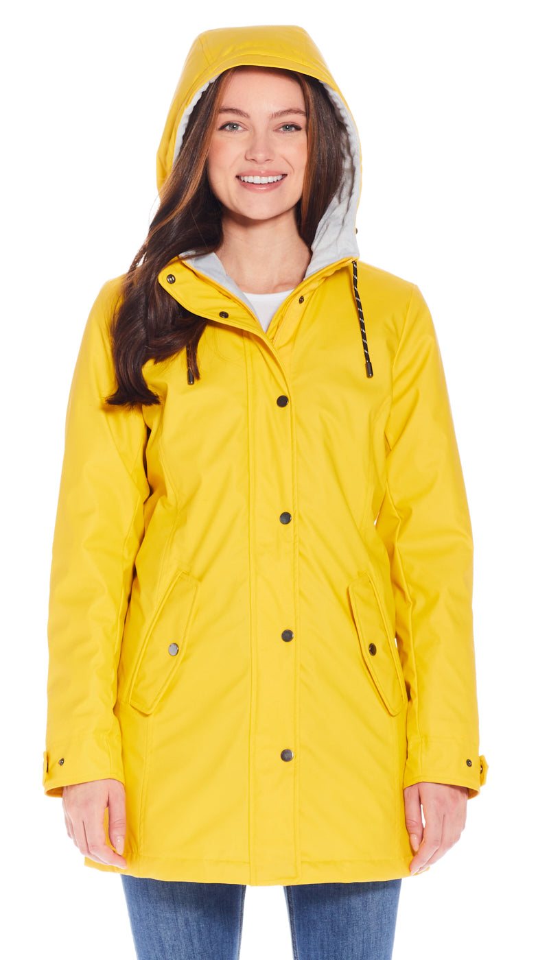 HOODED RAIN SLICKER