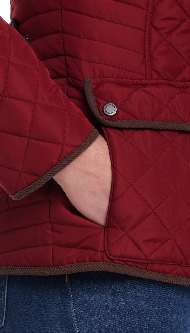 QUILTED BARN JACKET