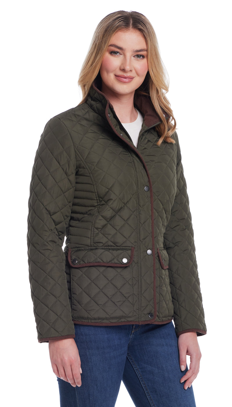 QUILTED BARN JACKET