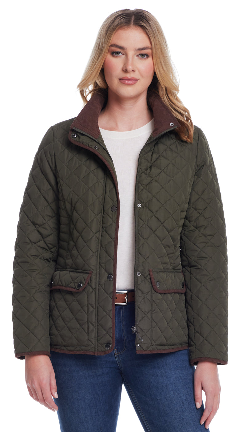 QUILTED BARN JACKET