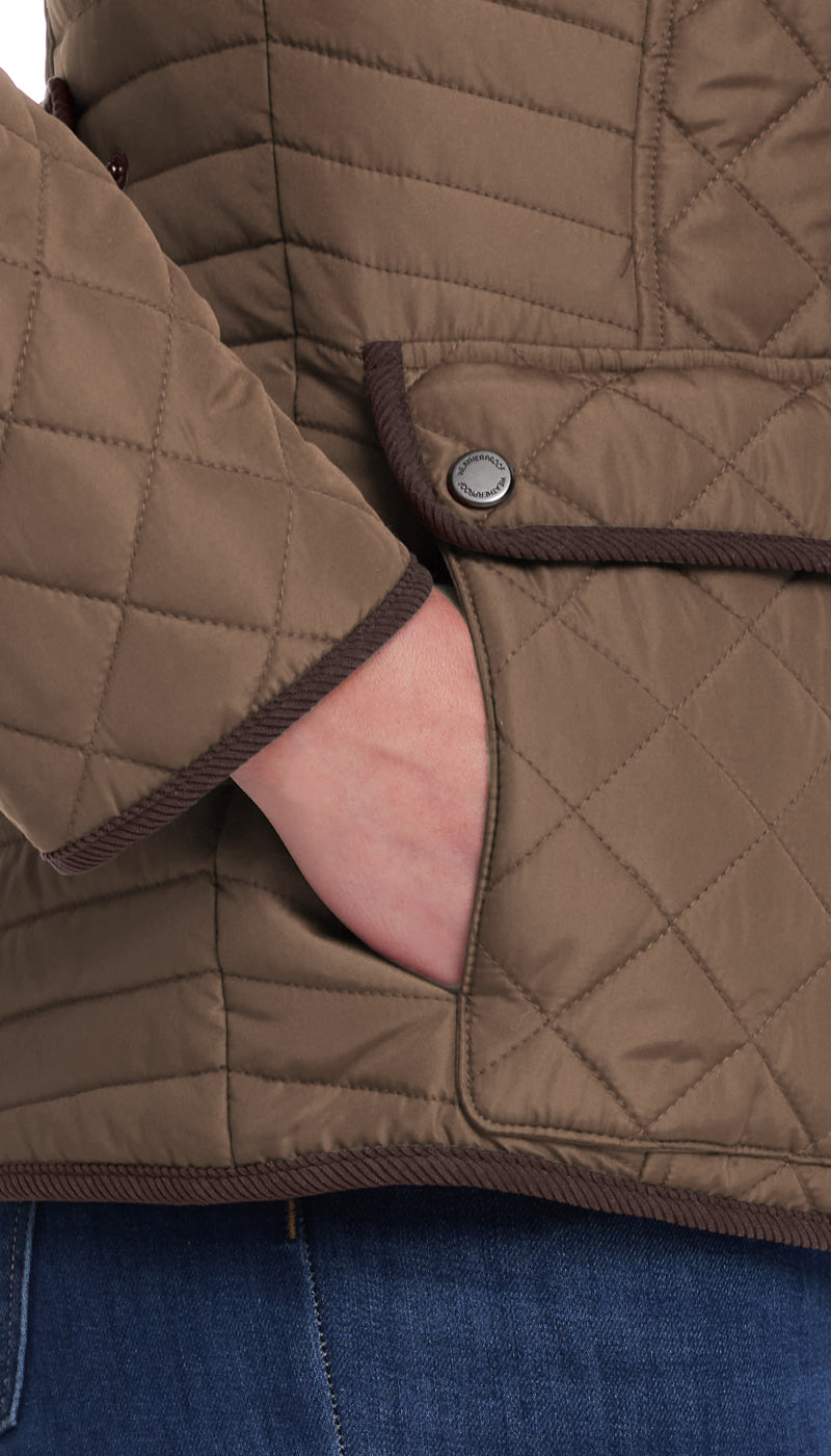 QUILTED BARN JACKET