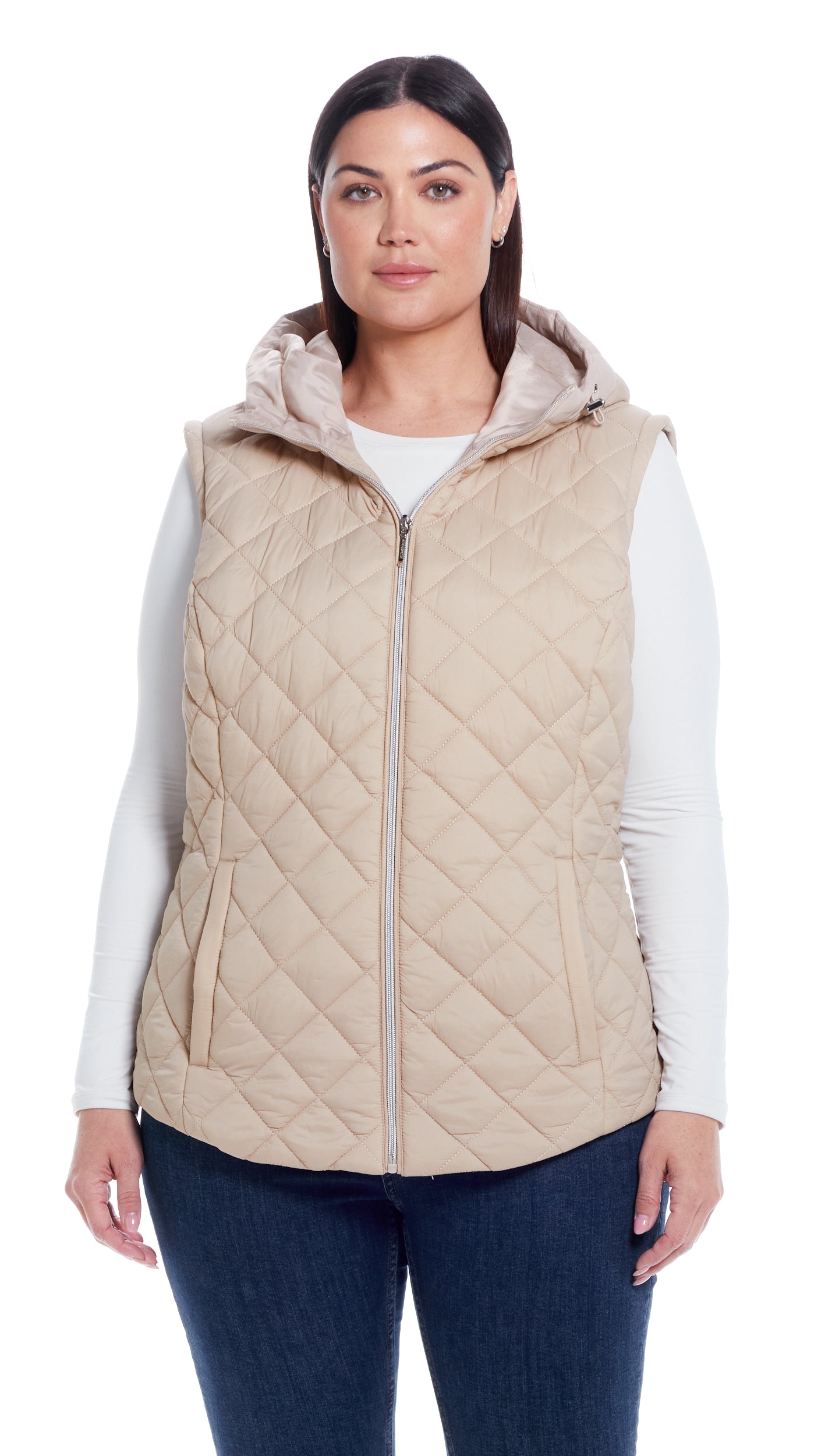 2 in 1 QUILTED JACKET TO VEST