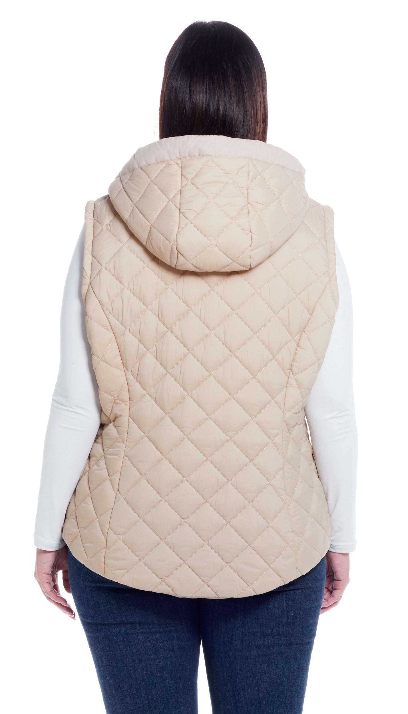 2 in 1 QUILTED JACKET TO VEST