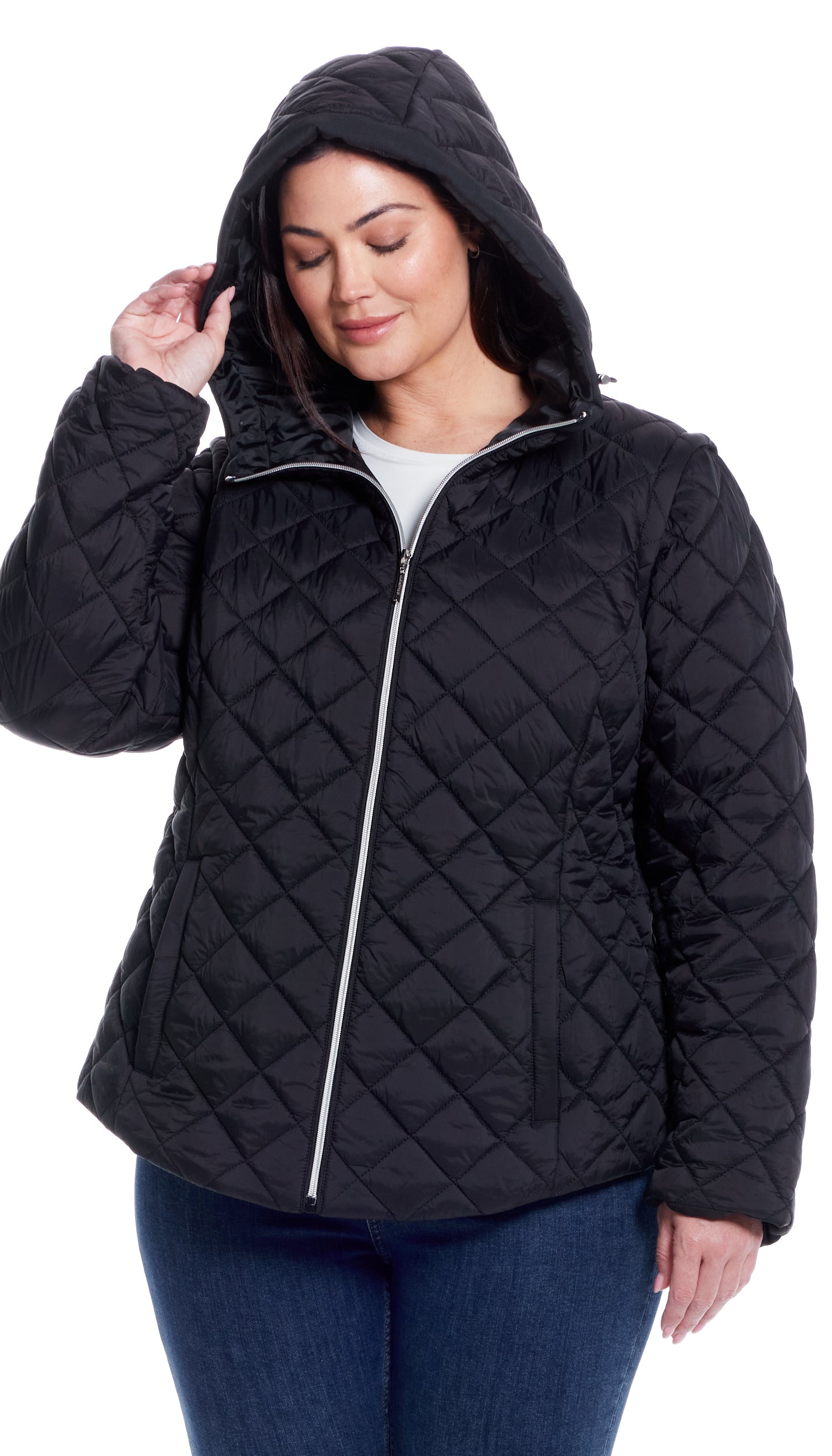 2 in 1 QUILTED JACKET TO VEST