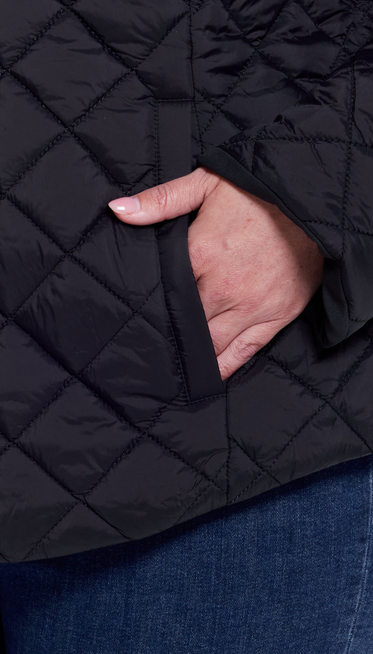 2 in 1 QUILTED JACKET TO VEST