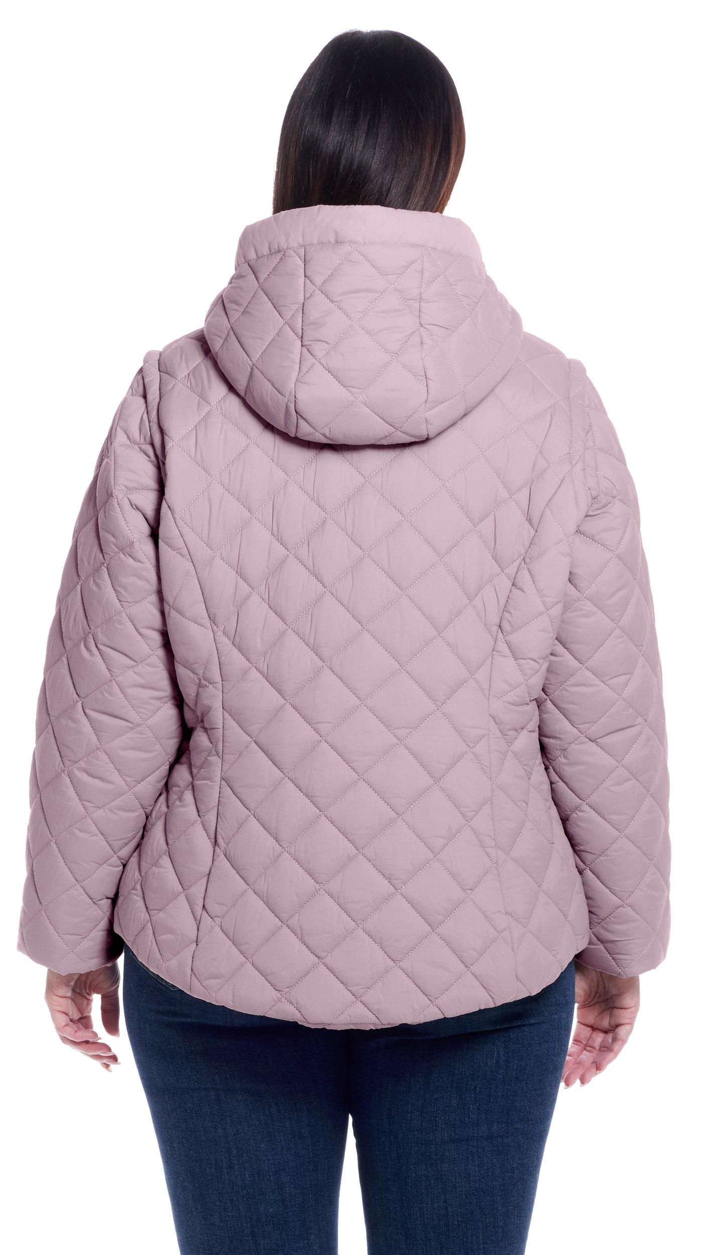 2 in 1 QUILTED JACKET TO VEST