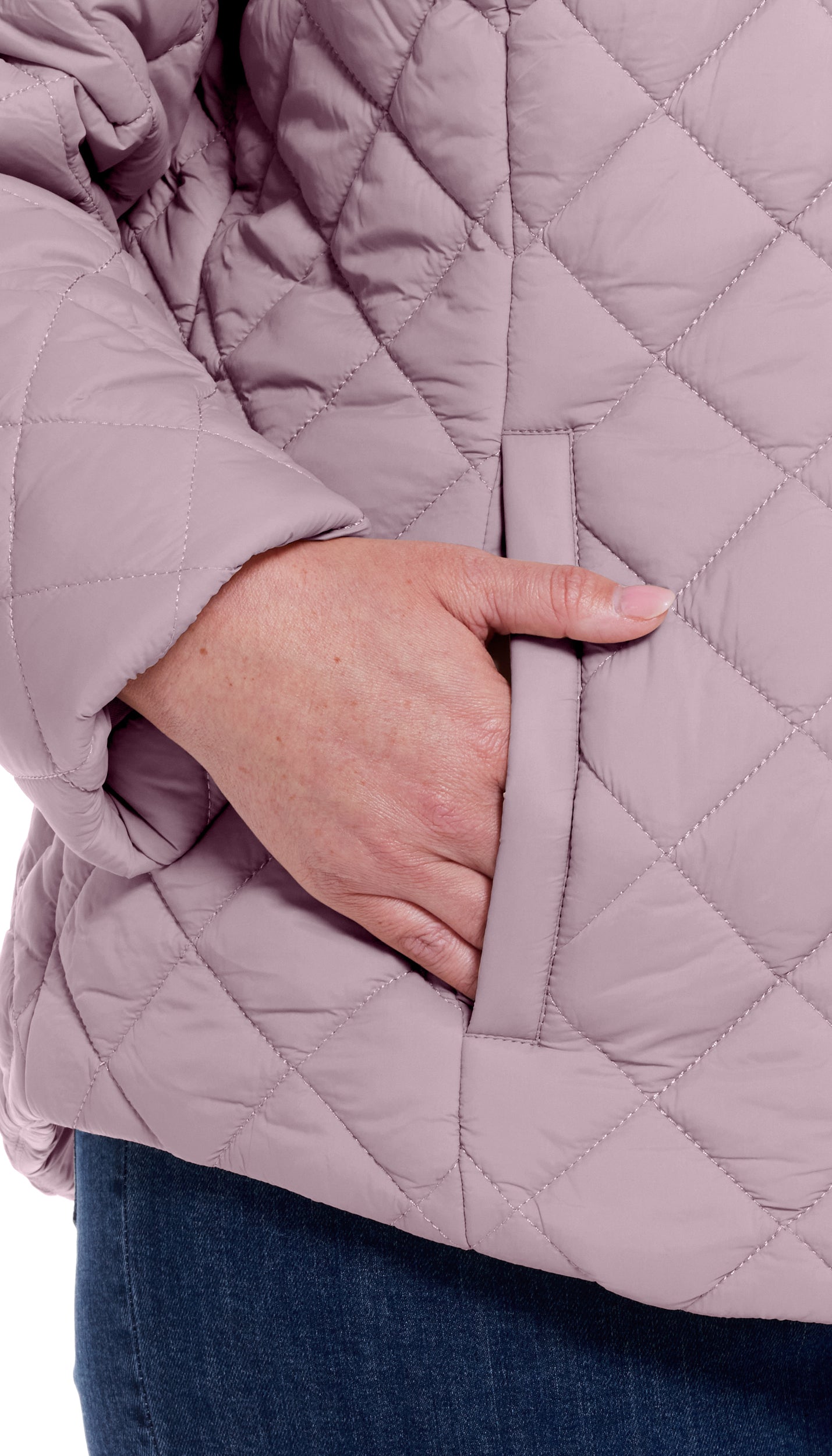 2 in 1 QUILTED JACKET TO VEST