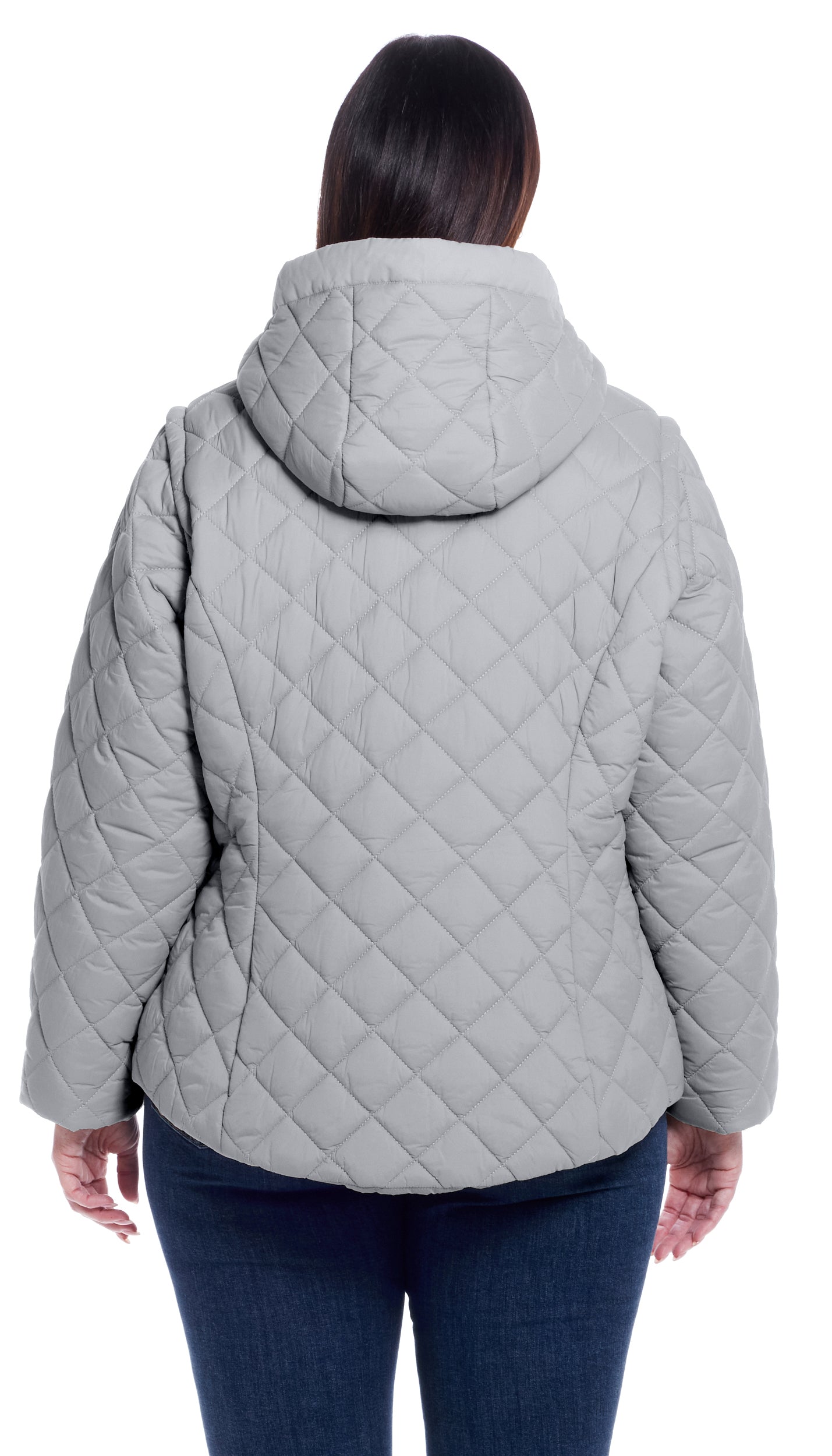 2 in 1 QUILTED JACKET TO VEST