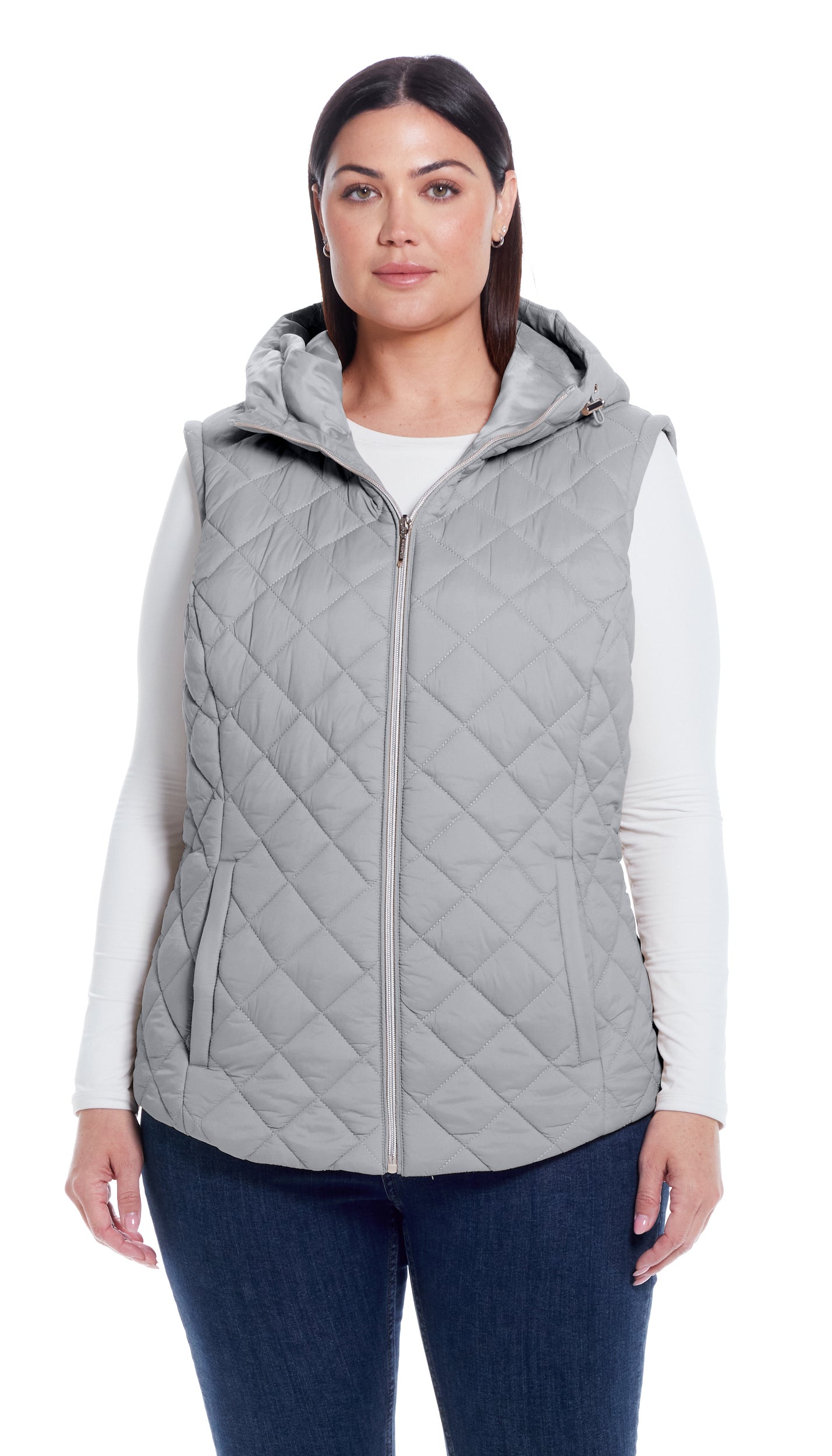 2 in 1 QUILTED JACKET TO VEST