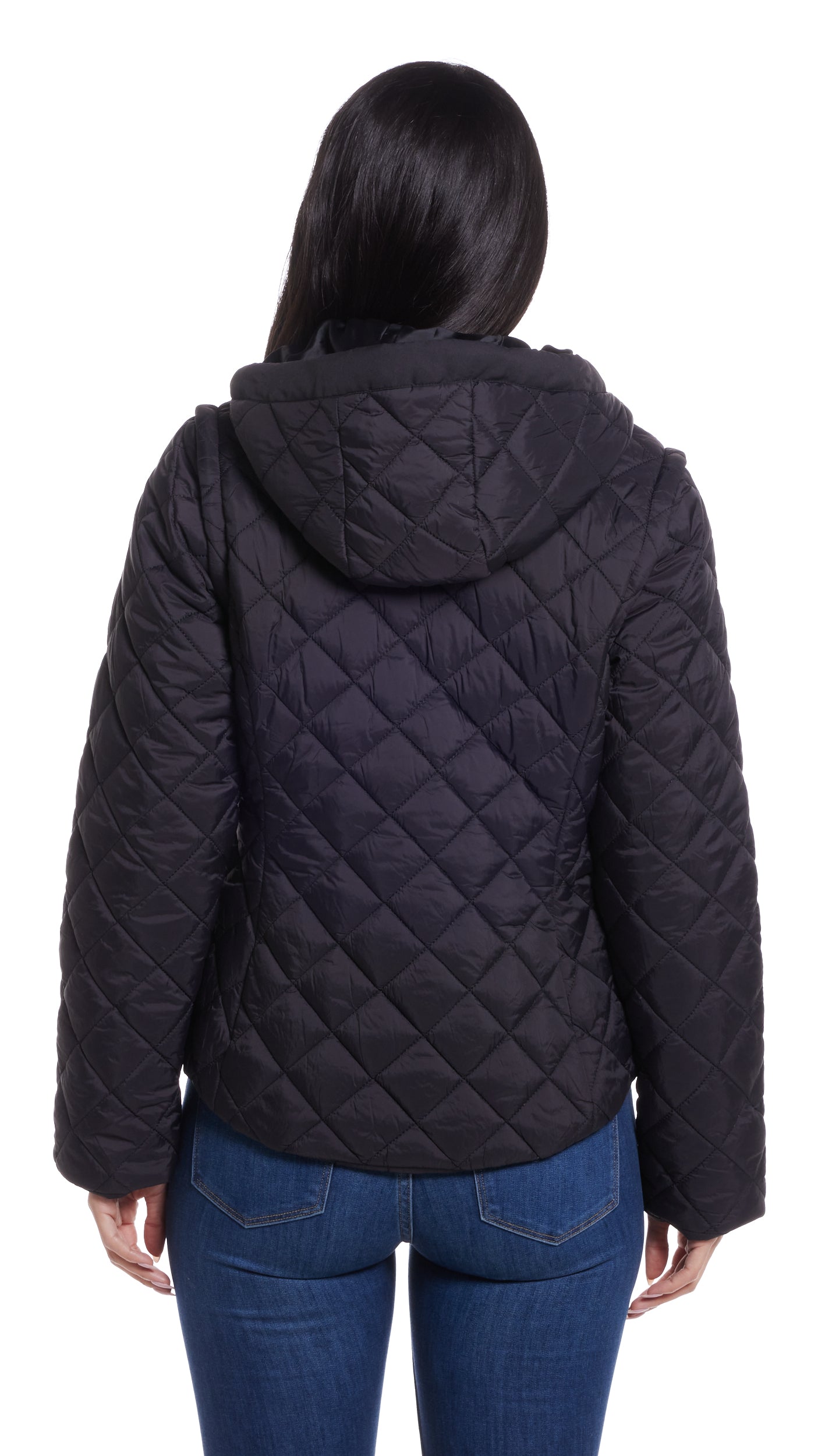 2 in 1 QUILTED JACKET TO VEST