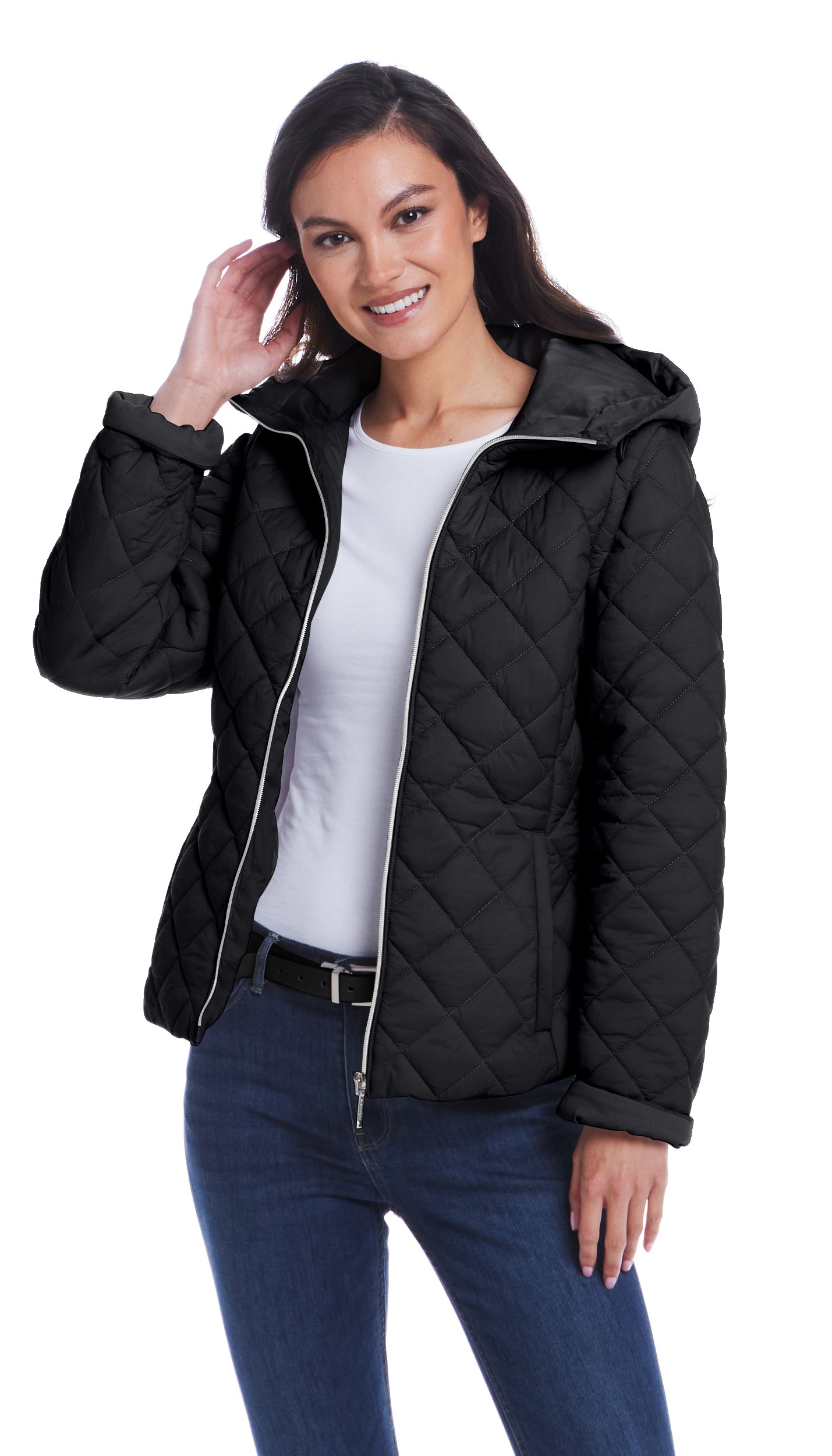 2 in 1 QUILTED JACKET TO VEST