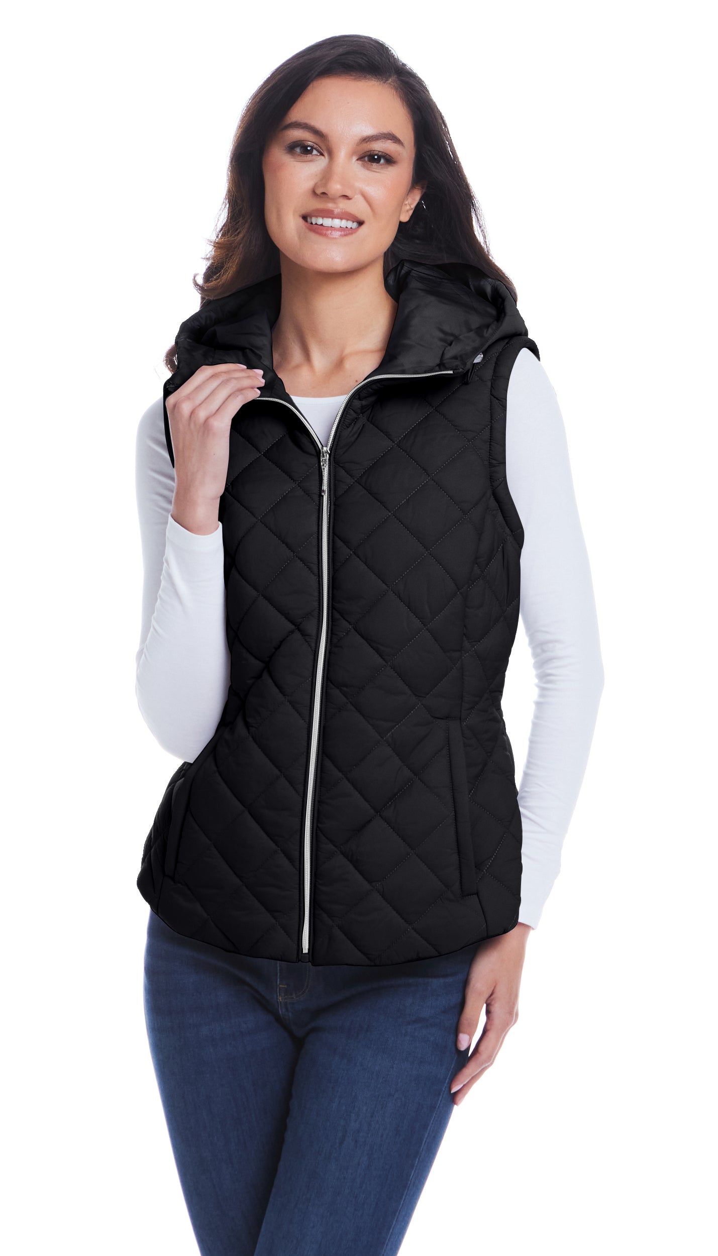 2 in 1 QUILTED JACKET TO VEST