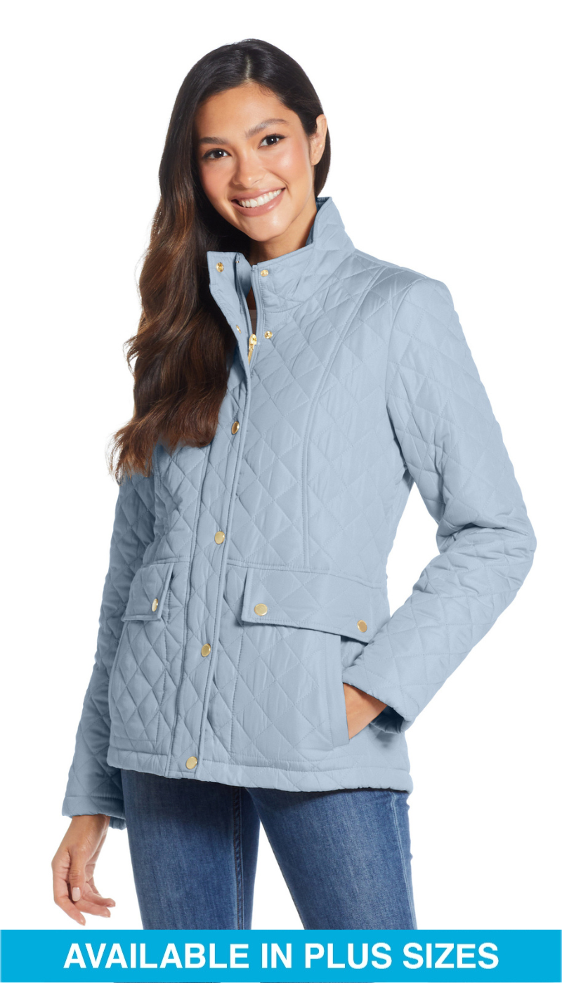 MODERN QUILTED BARN JACKET