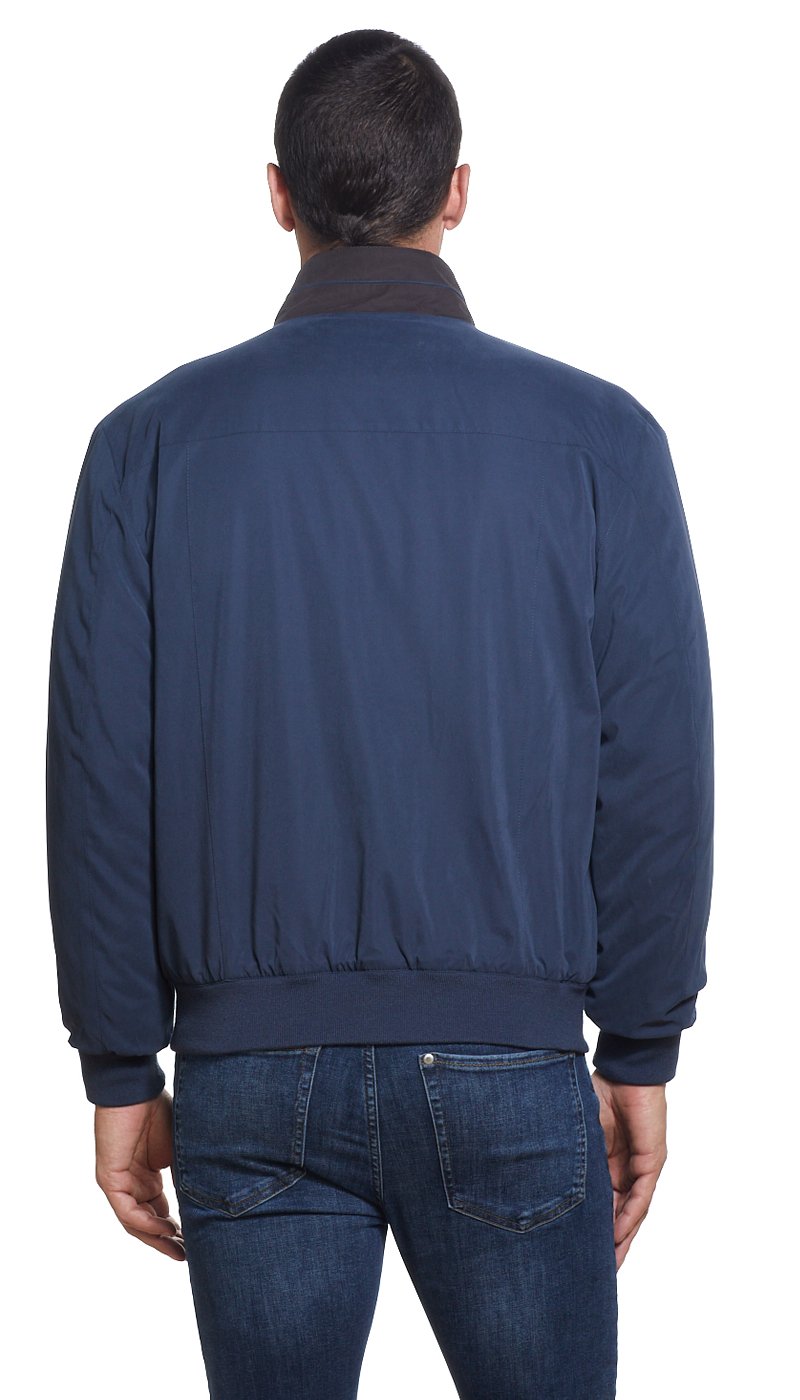 MICROFIBER FLEECE LINED BOMBER JACKET