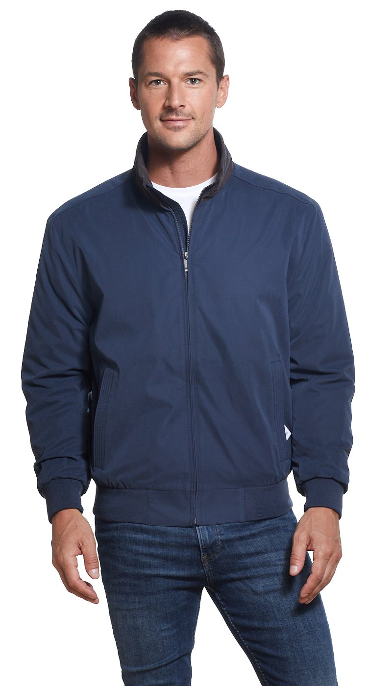 MICROFIBER FLEECE LINED BOMBER JACKET