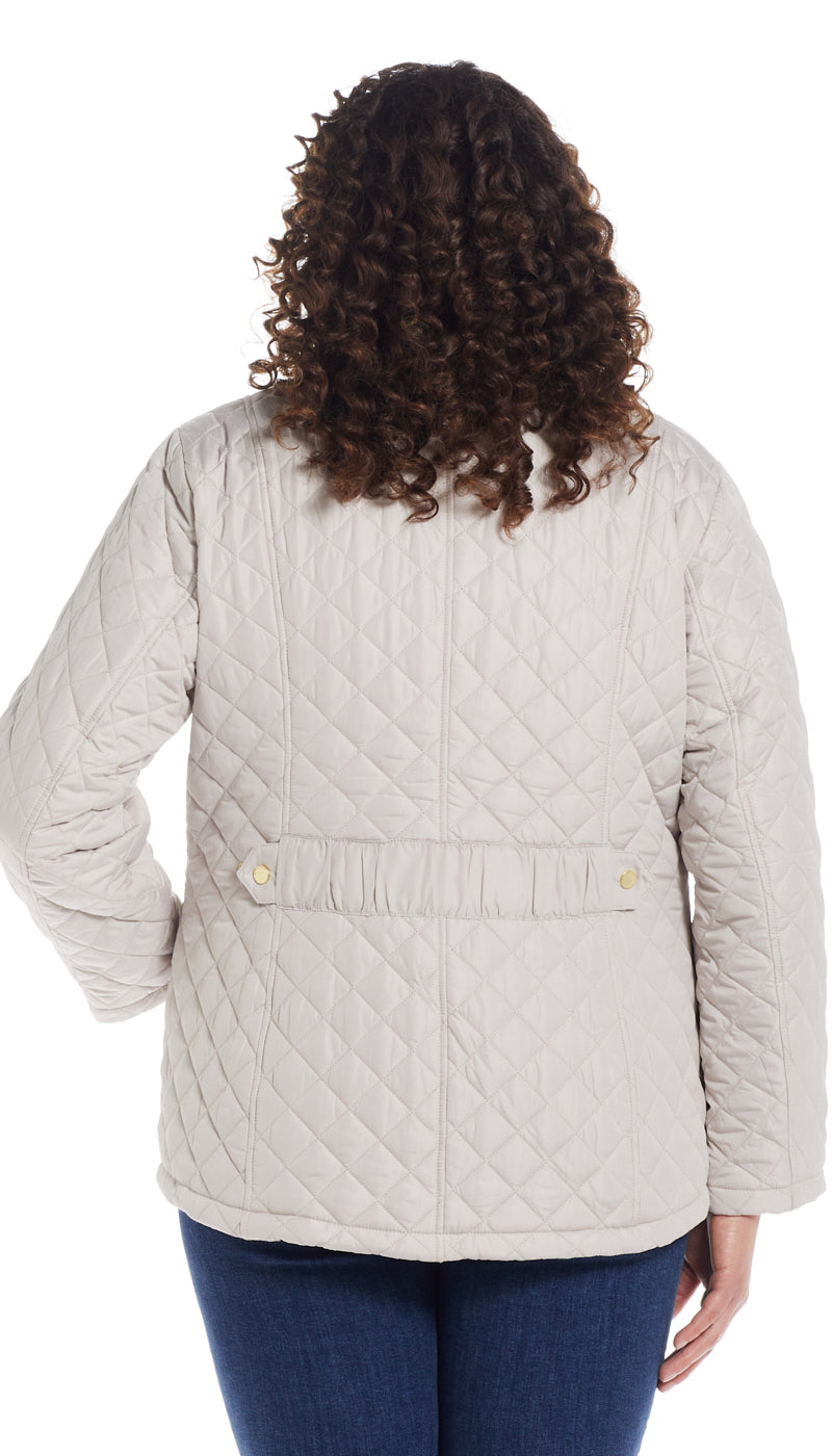 MODERN QUILTED BARN JACKET