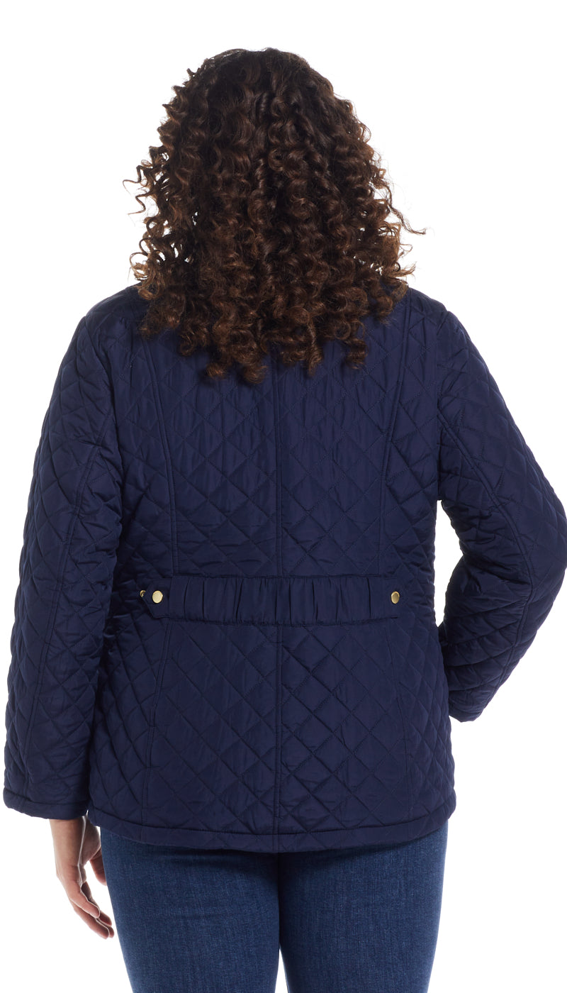 MODERN QUILTED BARN JACKET