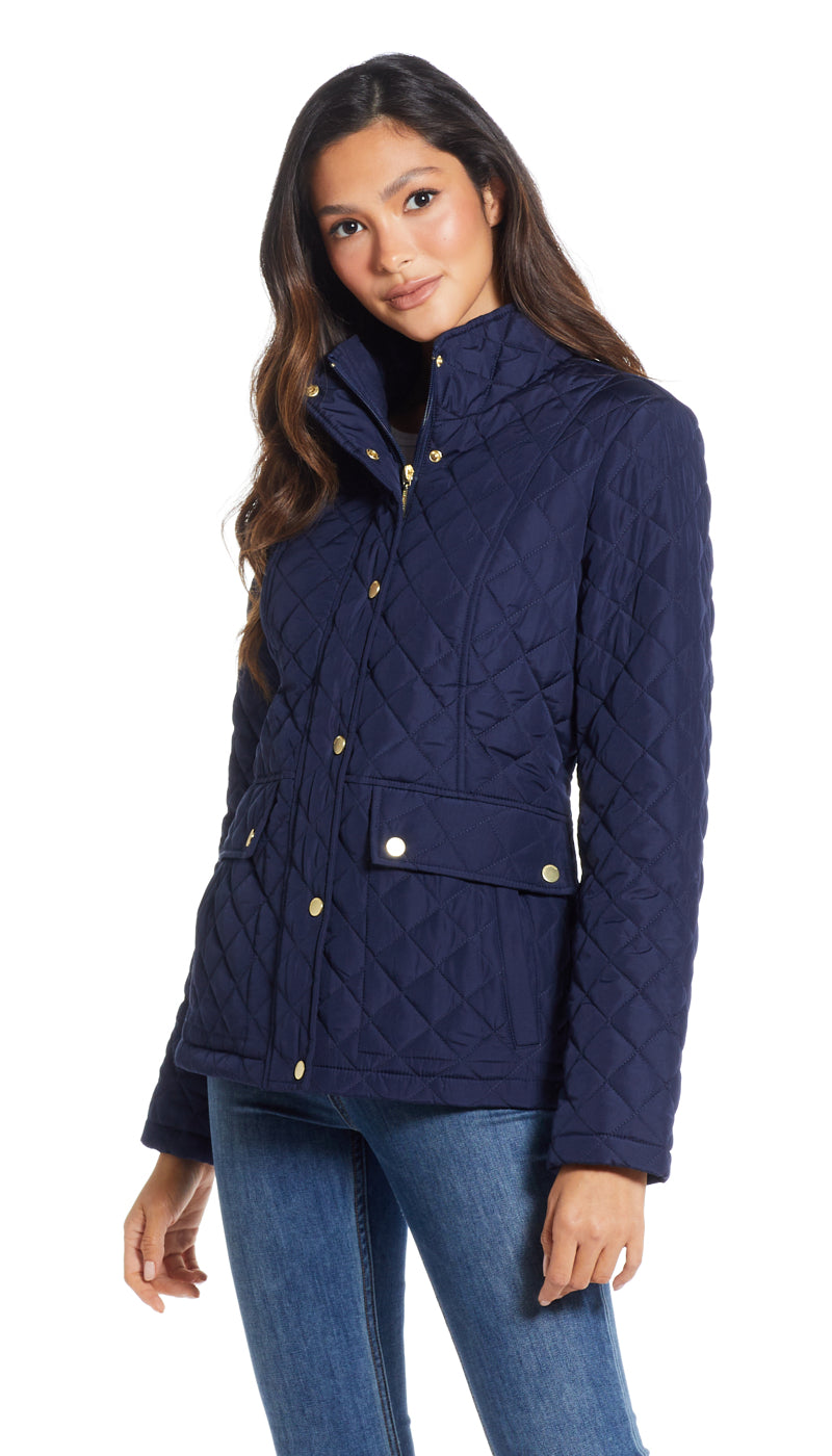 MODERN QUILTED BARN JACKET